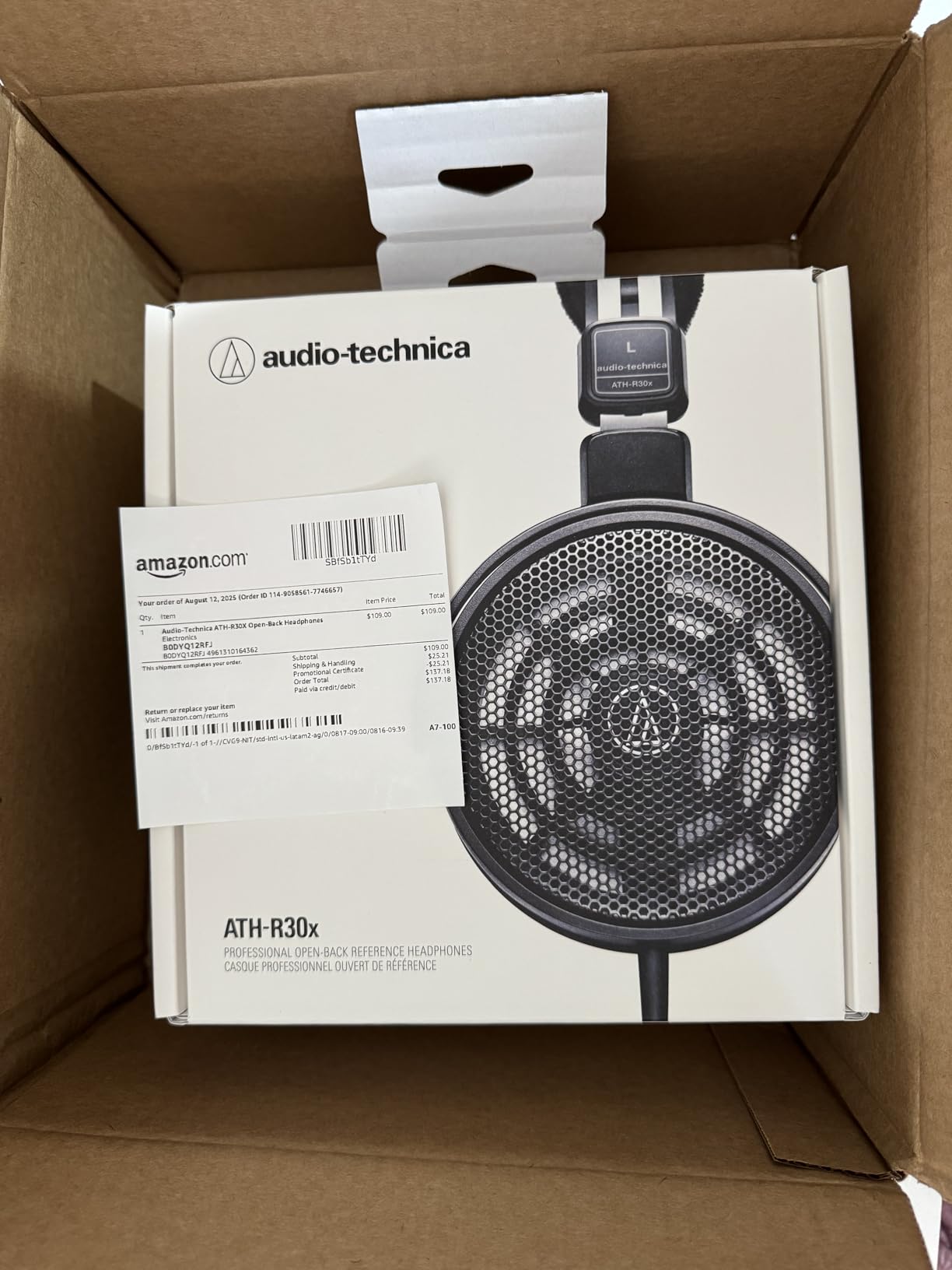 ATH-R30X Open-Back Headphones customer photo 2