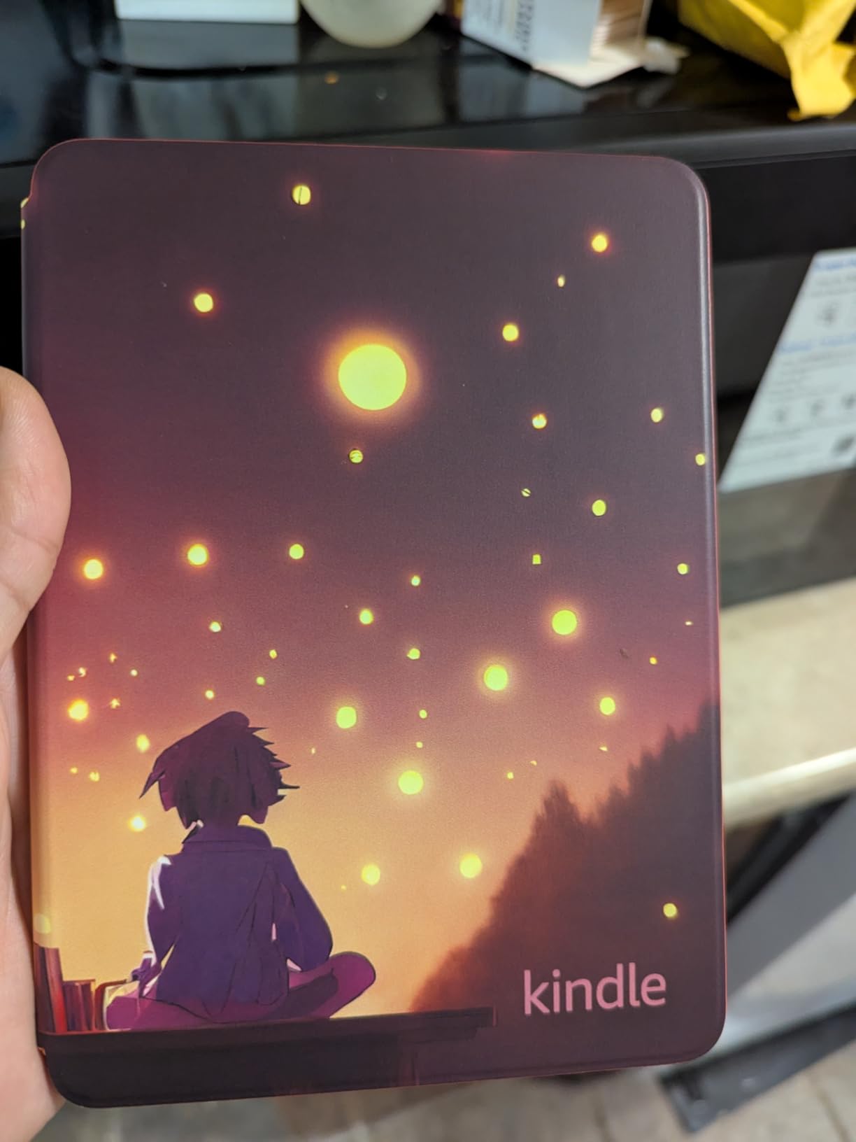 Amazon Kindle Colorsoft Kids 16GB (newest model) - Lightweight, compact, and designed for reading-no apps, videos, or games. - with cover, Fantasy River customer photo 1