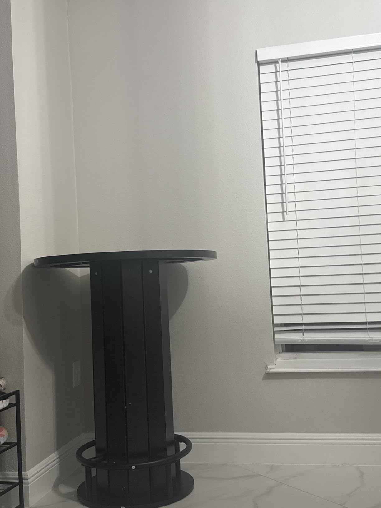 Tribesigns Round Bar Table, 39.4