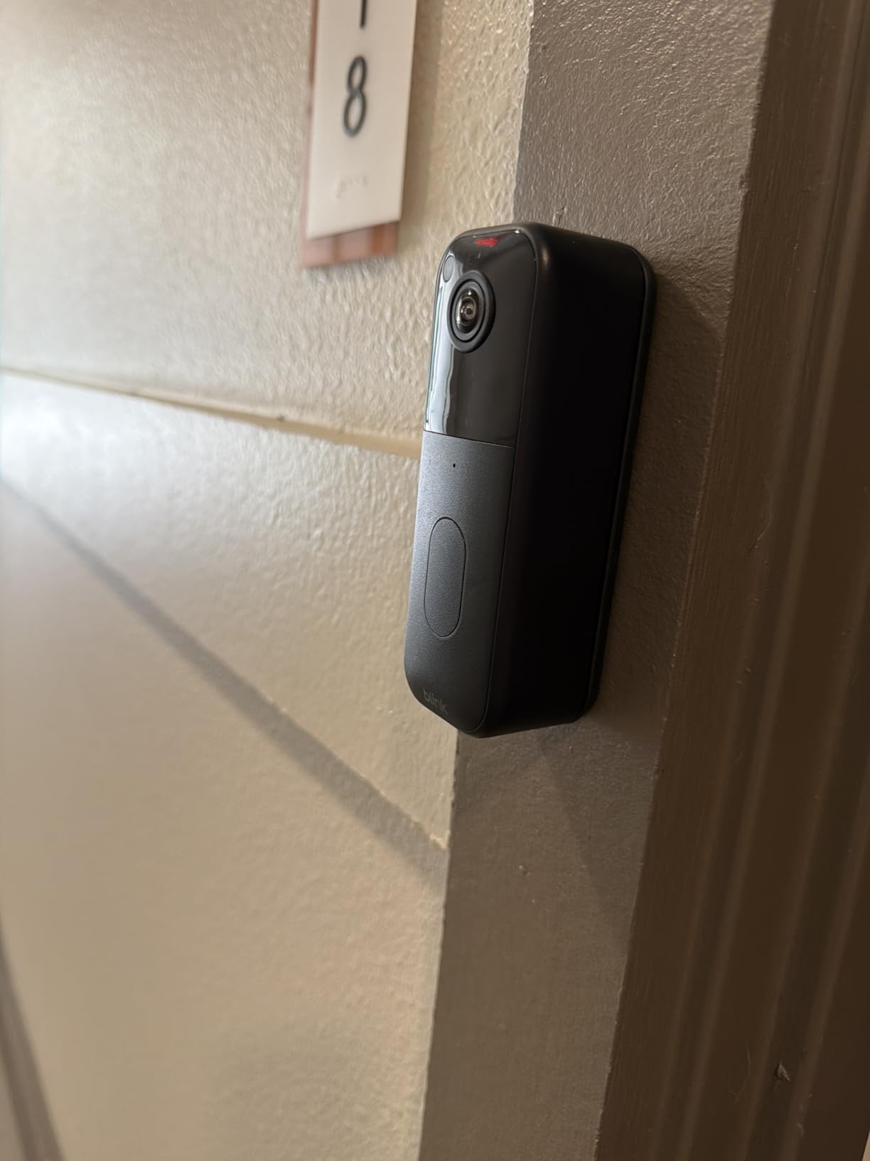 Blink Video Doorbell + Outdoor 4 - Wireless smart security cameras, head-to-toe HD view, two-year battery life. Sync Module Core included - 1 camera system + Video Doorbell customer photo 2