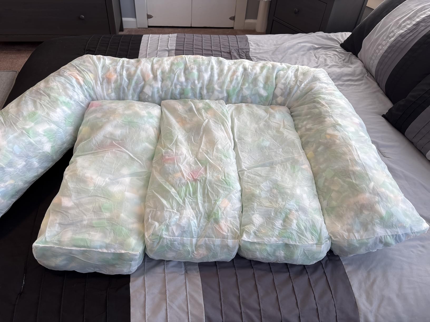 Bedsure SupportMax Extra Thick Orthopedic XL Dog Beds Large Sized Dog | 42