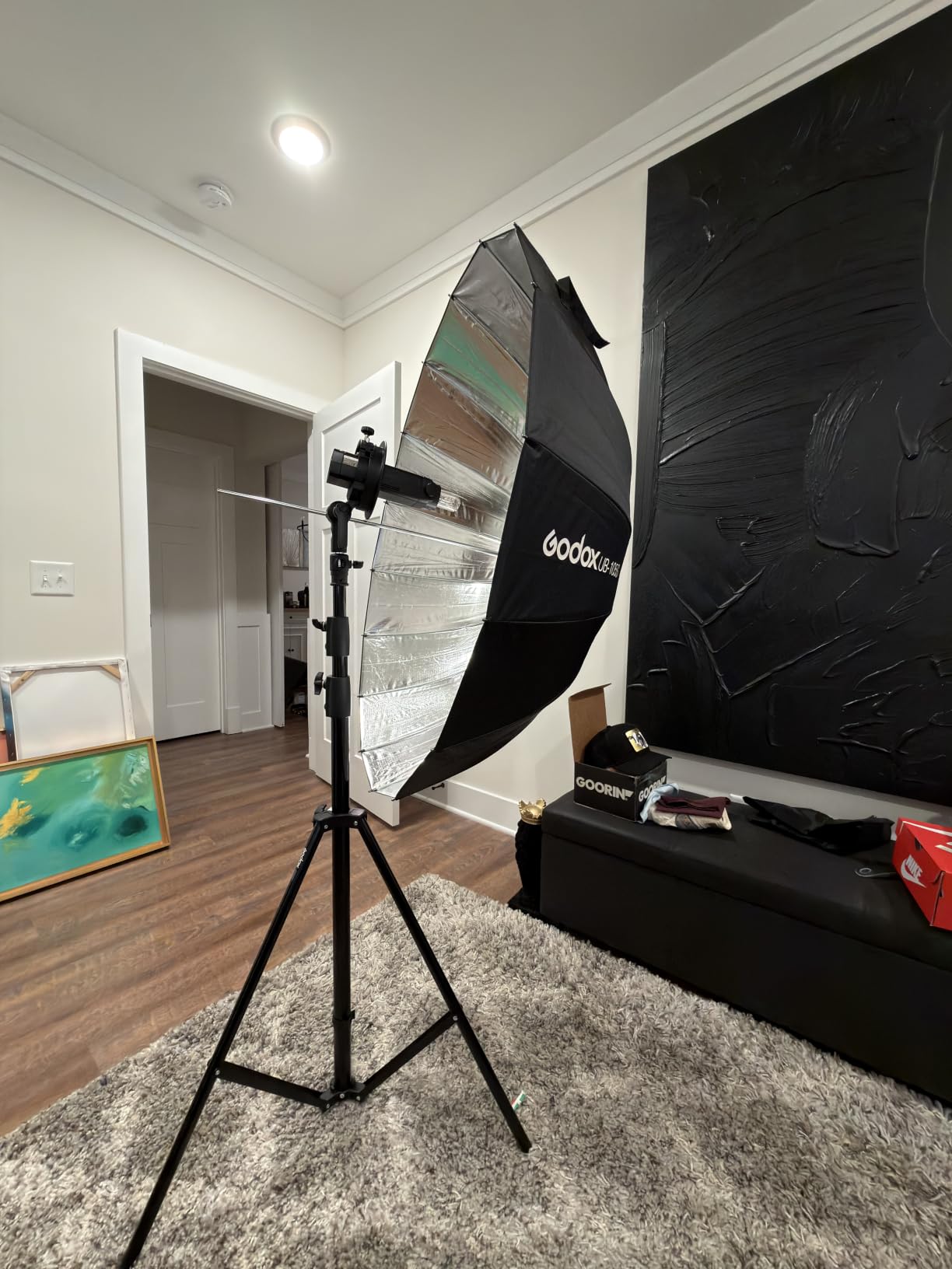 Godox Light Stand 240CM/94 in Photography Light Stand Heavy Duty with 1/4