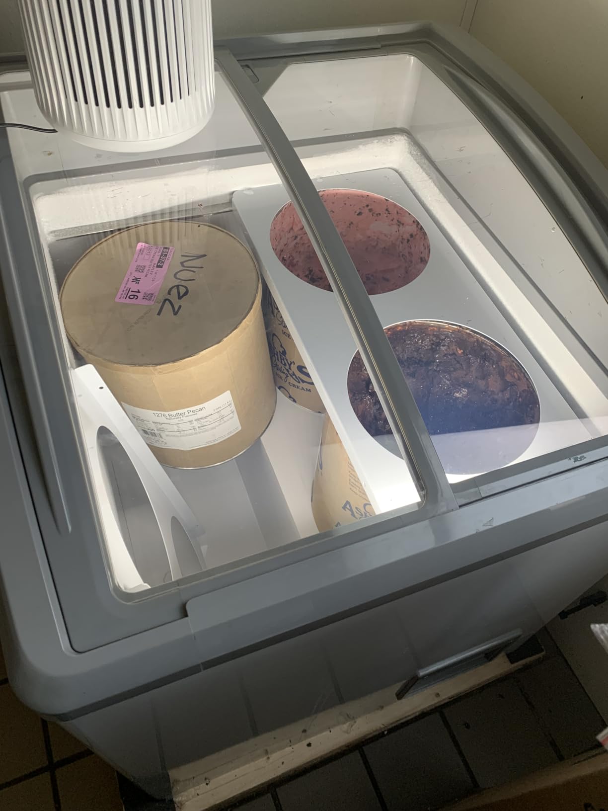 13.5 Cu.Ft Commercial Ice Cream Display Freezer, 51
