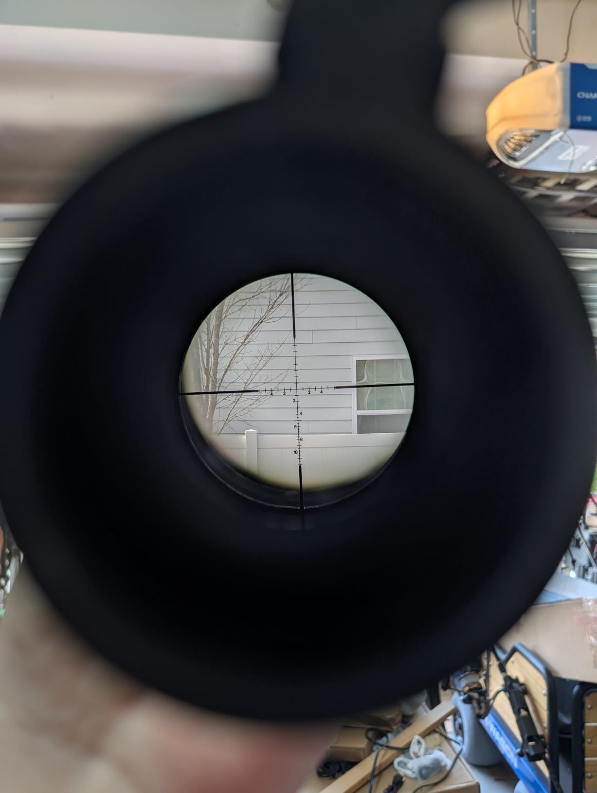 UUQ 6-24x50 AO Rifle Scope, SFP Crosshair Reticle, Front Adjustable Objective Parallax, Locking Resettable Turrets, Red/Green Illuminated, 20mm Picatinny/Weaver Rings Included, Waterproof Fogproof customer photo 1
