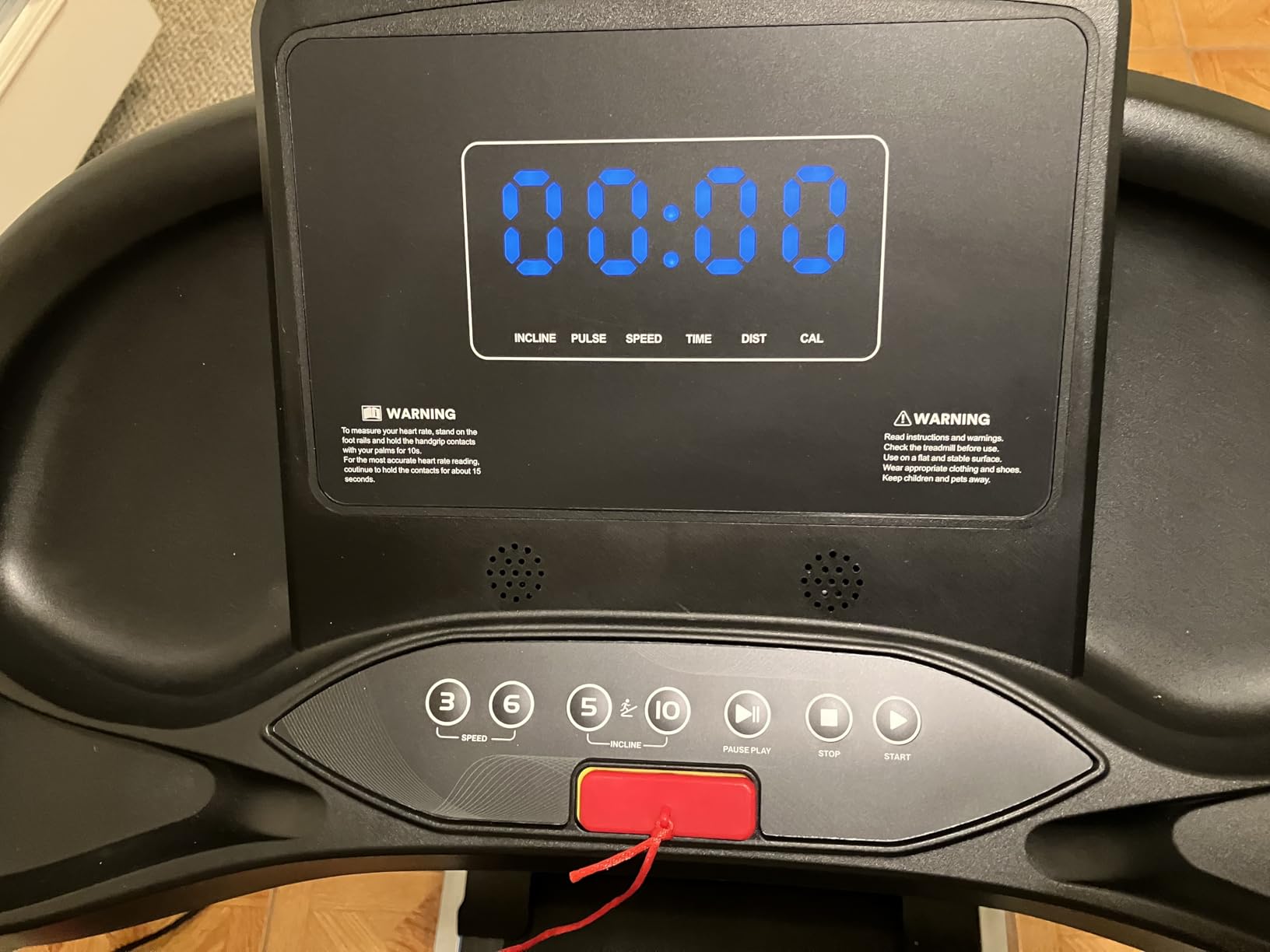 WELLFIT Home Treadmill 400+LB Capacity, 4.0HP Heavy Duty Treadmill Foldable | Small Commercial Treadmills with 15% Auto Incline, Climb Running, with Safety Handrail, Wide Belt 18*43 in, 95% Pre-installed customer photo 1