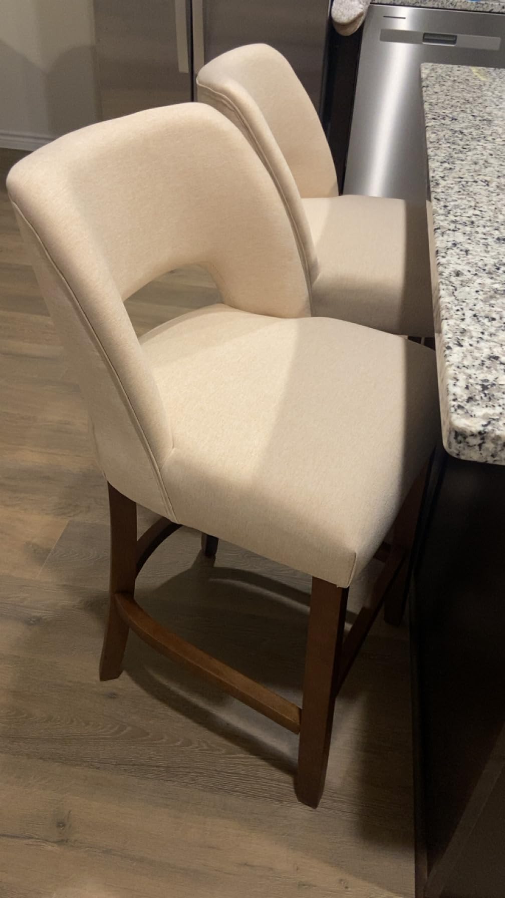 VKNOW Bar Stools Set of 2, 26