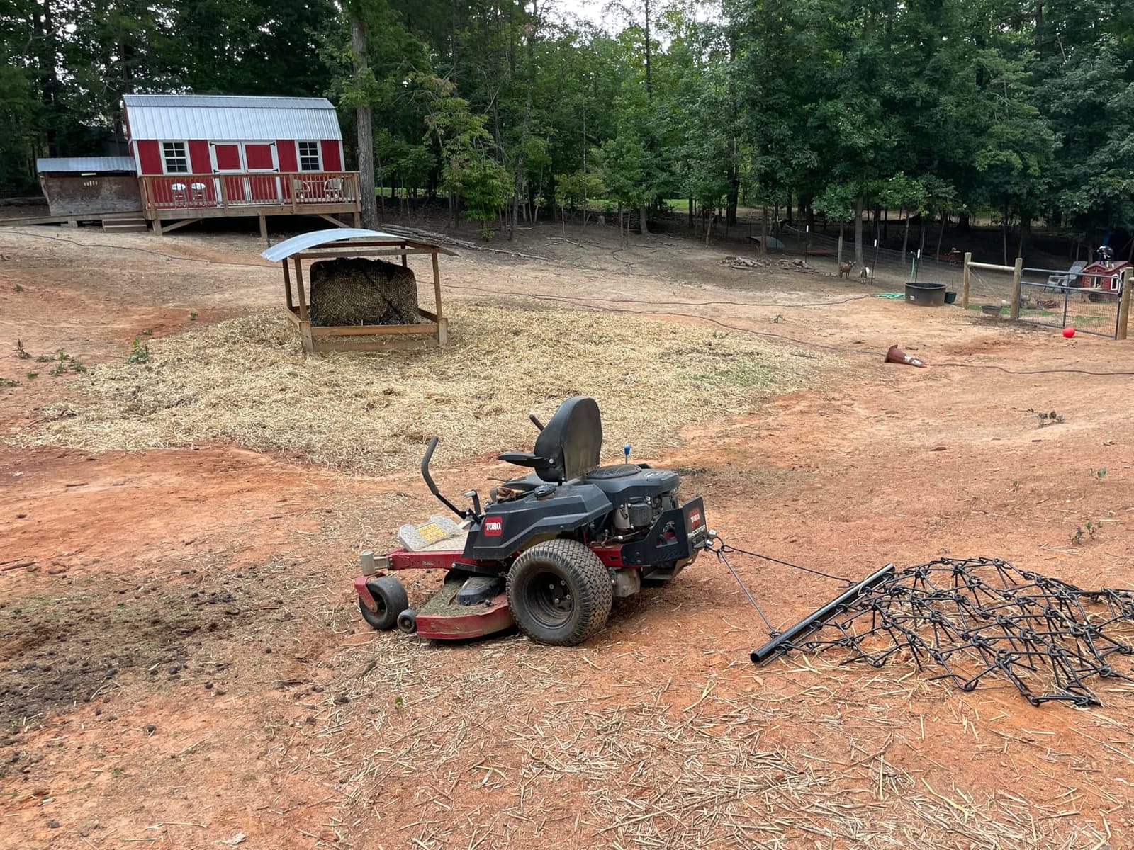 VEVOR Drag Harrow 4 ft x 4 ft Durable Chain Harrow with 69 Sharp Teeth | Suitable for ATV UTV Tractor, Ideal for Soil Preparation, Seeding, Smoothing Landscapes, and Yard Gravel Driveway Maintenance customer photo 1