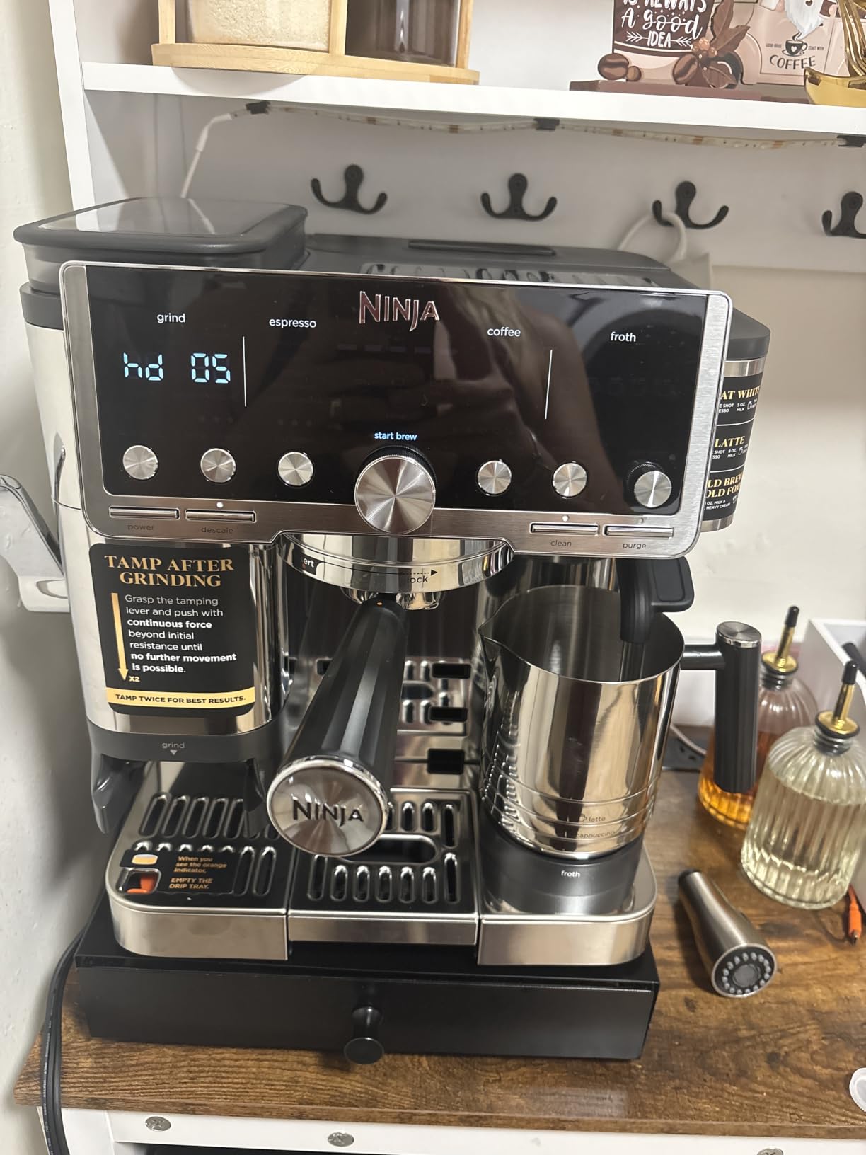 Ninja Luxe Cafe Pro Series, Espresso, Cold Brew, Hot Water, ES701 customer photo 1