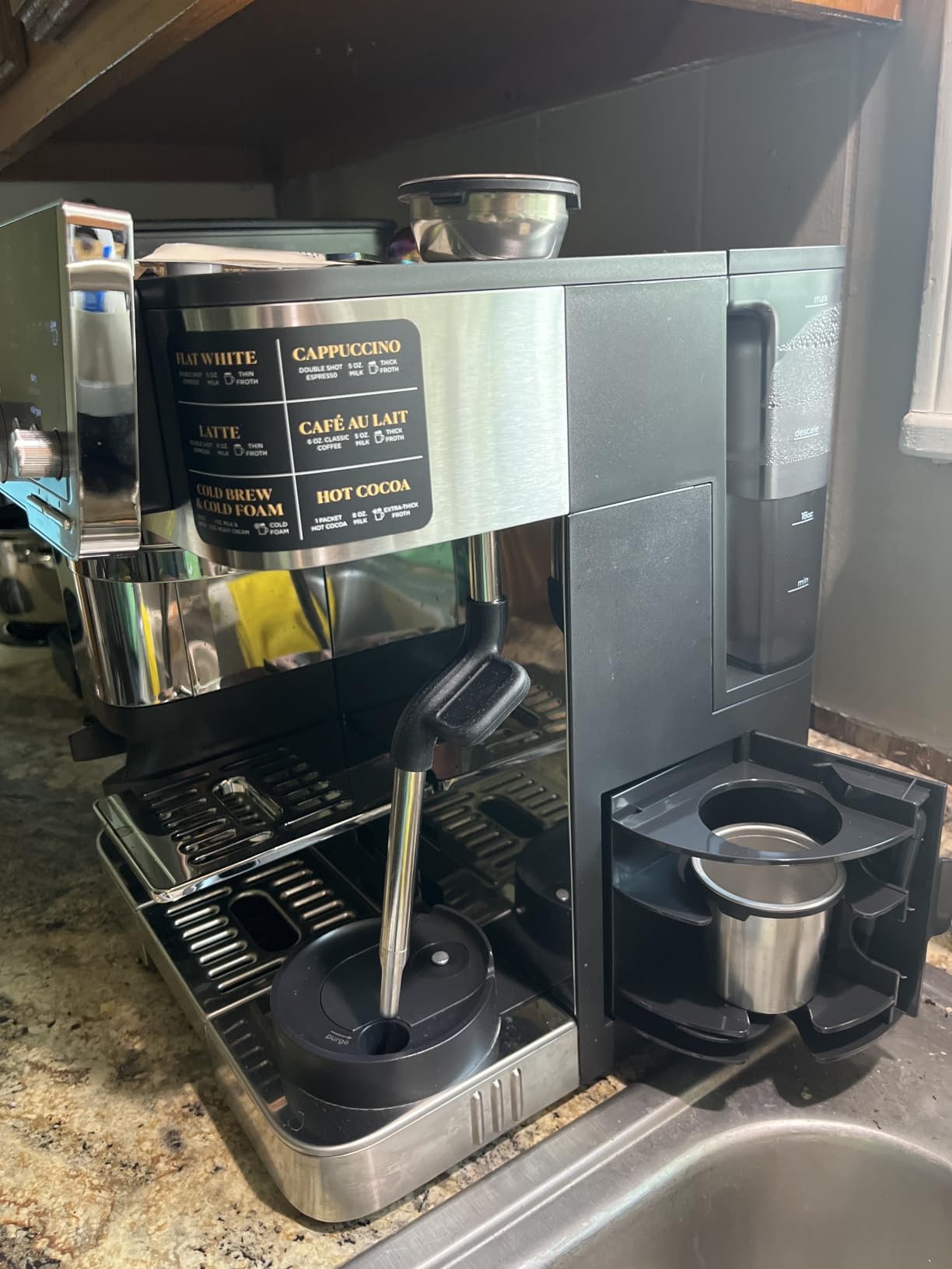 Ninja Luxe Cafe Pro Series, Espresso, Cold Brew, Hot Water, ES701 customer photo 2