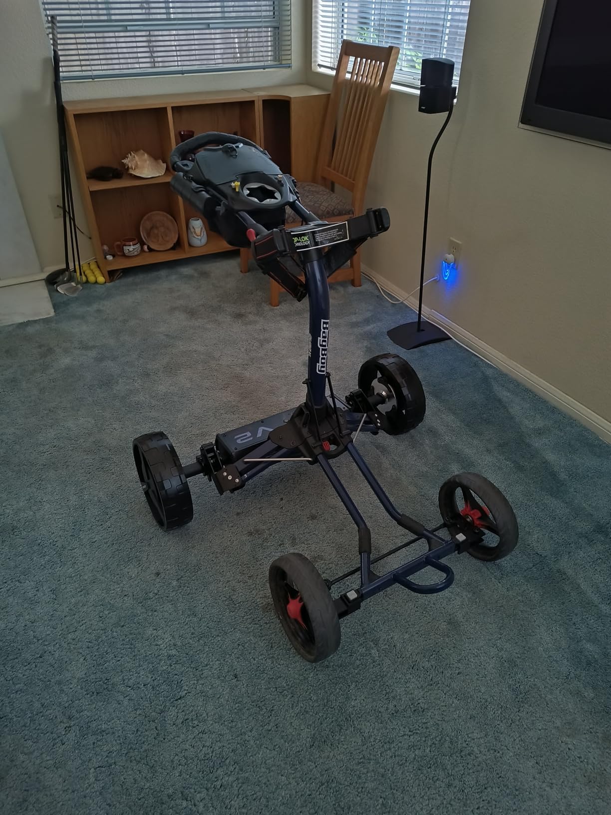 Alphard Club Booster V2Pro Electric Golf Cart Conversion Kit | Turn a Compatible Push Cart Into a Motorized Golf Cart with Remote-Control, Smooth Steering, Battery, Charger and App Control customer photo 2