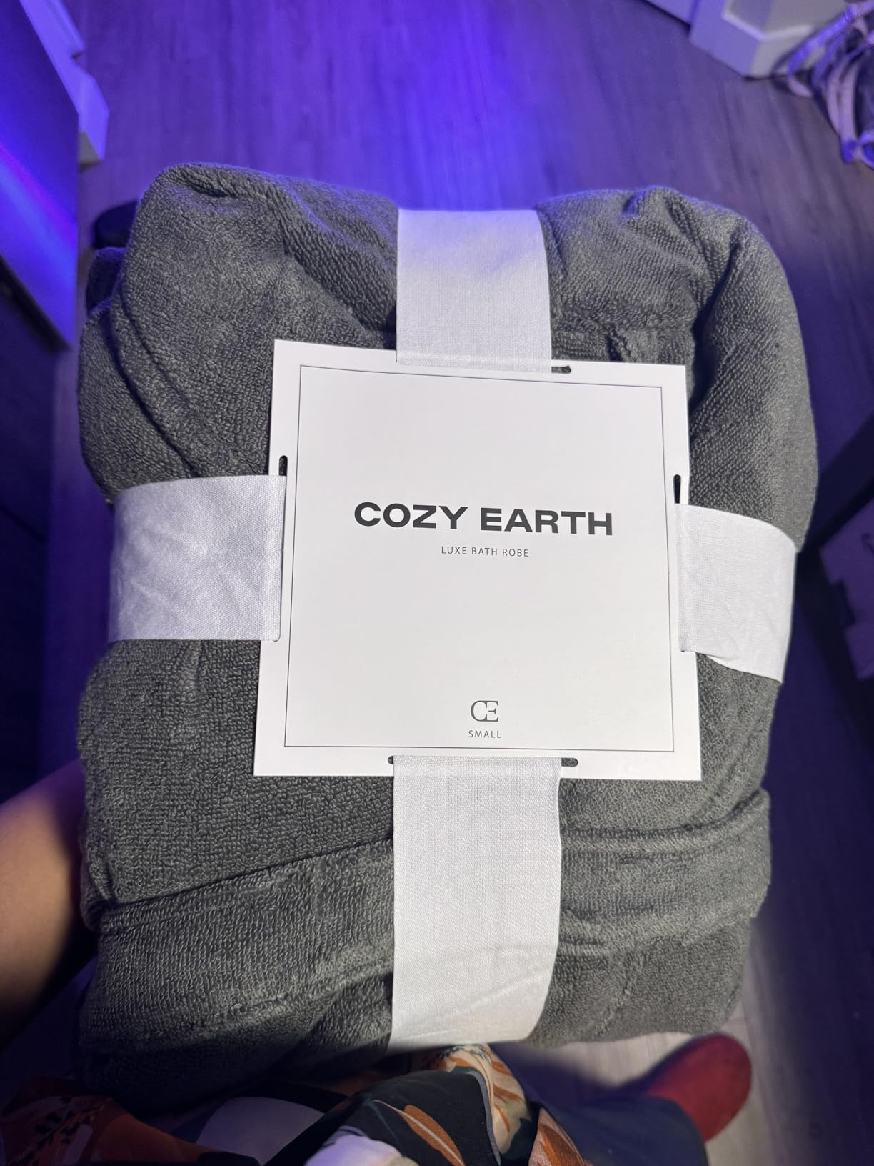 Luxe Bath Robe, Unisex Luxury Robe for Women and Men customer photo 2