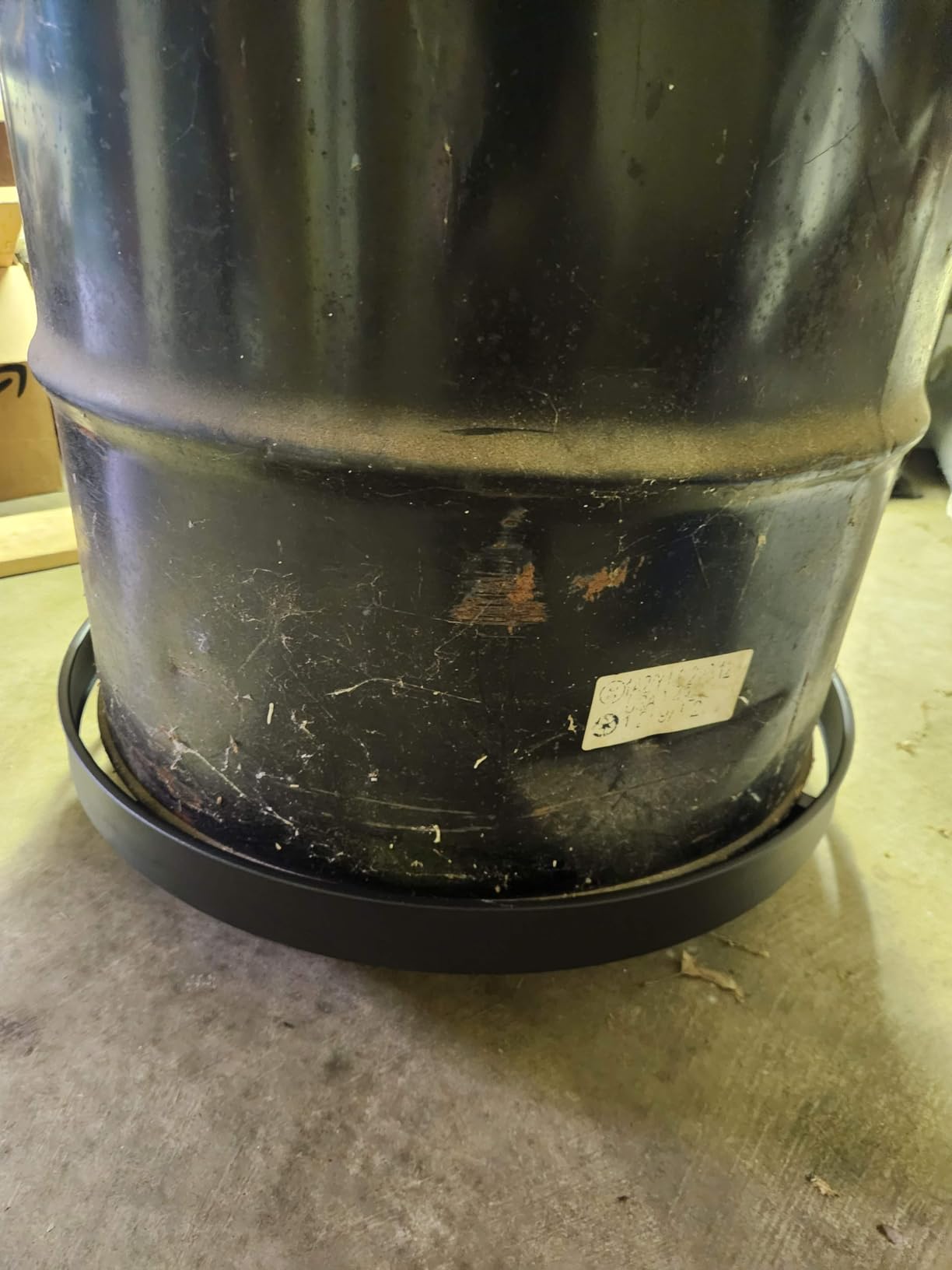 Heavy Duty 55 Gallon Drum Dolly - 2000LB Capacity Stainless Steel Barrel Cart w/4 Swivel Casters | Industrial Warehouse Drum Mover | Non-Tip Design & Steel Frame customer photo 2