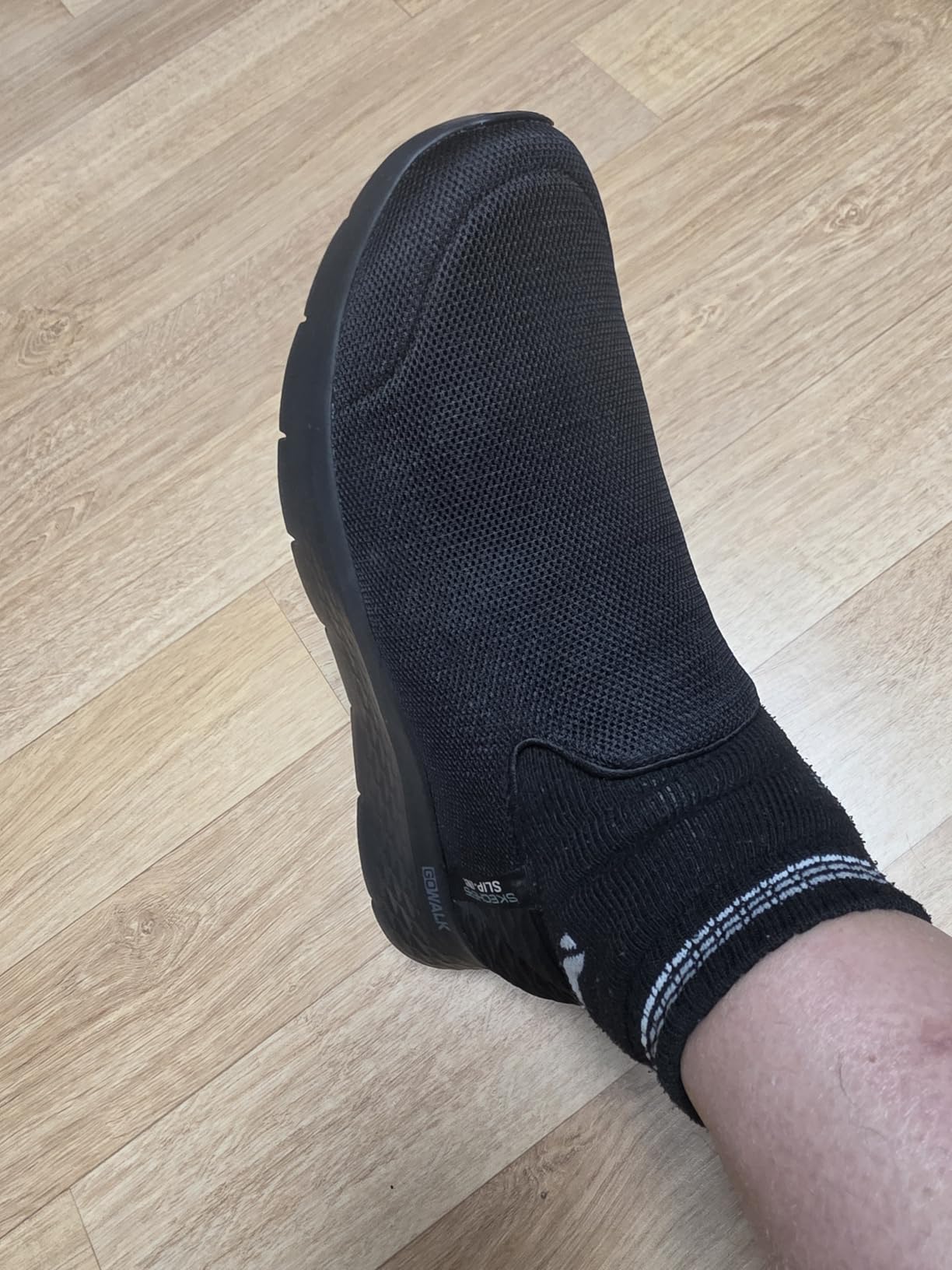 Skechers Men's Hands Free Slip-ins Go Walk Flex No Hands Sneaker customer photo 1