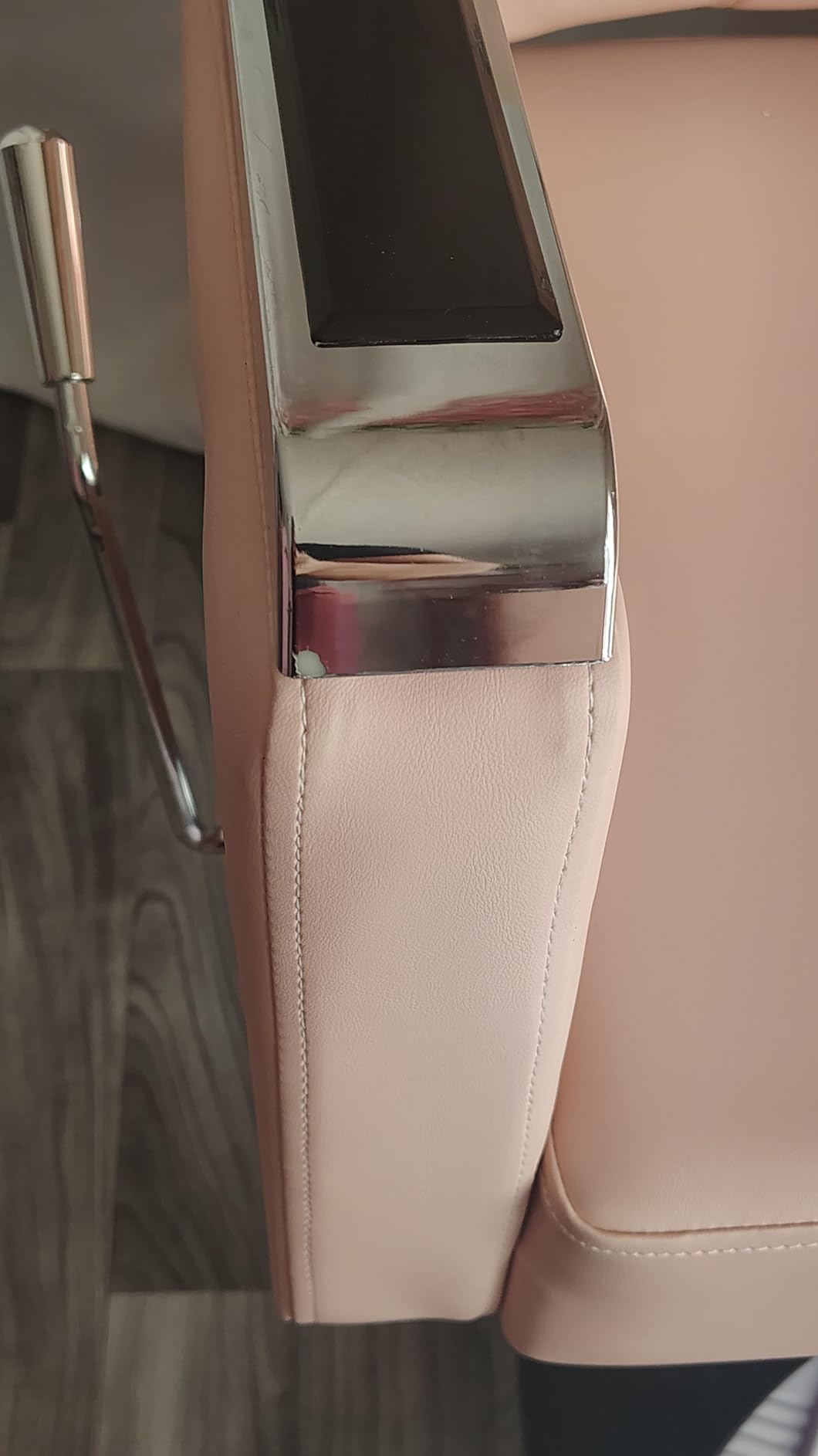 No Plumbing Pedicure Chair for Nail Tech with Foot Basin & Stool | Hydraulic Lifting | 135 Degree Reclining | Bubble Massage | PU Leather | 450 lbs | Ideal for Nail Techs Salon Spa customer photo 2