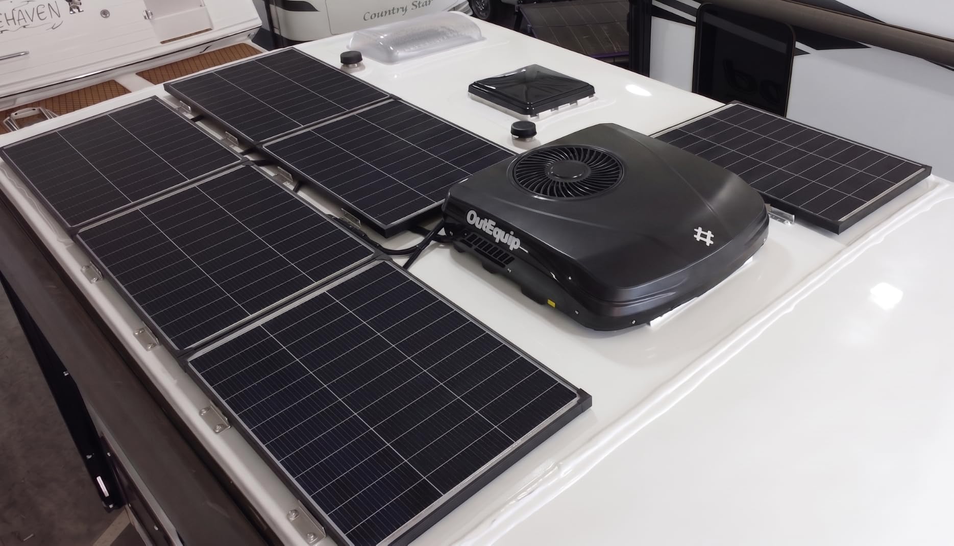 12V RV Rooftop Air Conditioner with Heater, 10,000 BTU Low Profile DC AC Unit - Quiet Cooling for Camper, Van, Truck, Trailer, Boat - Sleek Black Housing customer photo 1