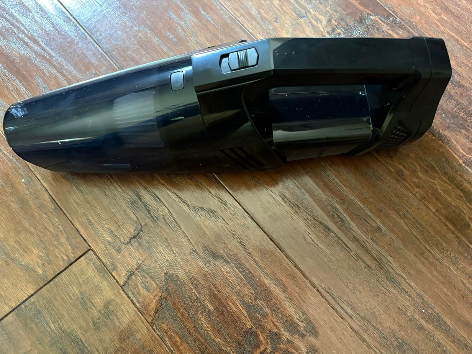 Blestan Handheld Vacuum Cordless Portable Car Vacuum with LED Light, High Power Suction, 3 in 1, Lightweight Rechargeable Hand Vacuum, Hand Held Vacuum Cleaner for Car Home Office, Pet Hair, Black customer photo 2