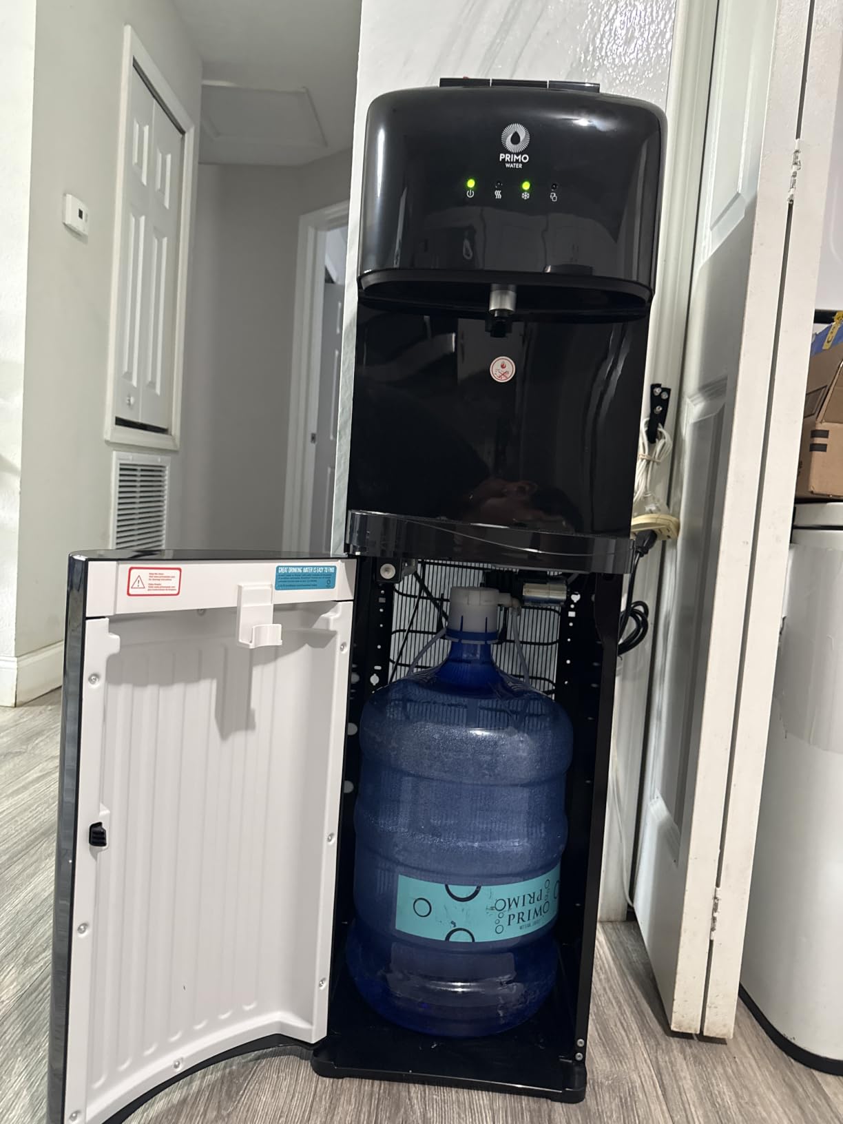 Primo Water Dispenser for 5 Gallon Bottle - Hot & Cold Bottom Loading Water Cooler Machine customer photo 2