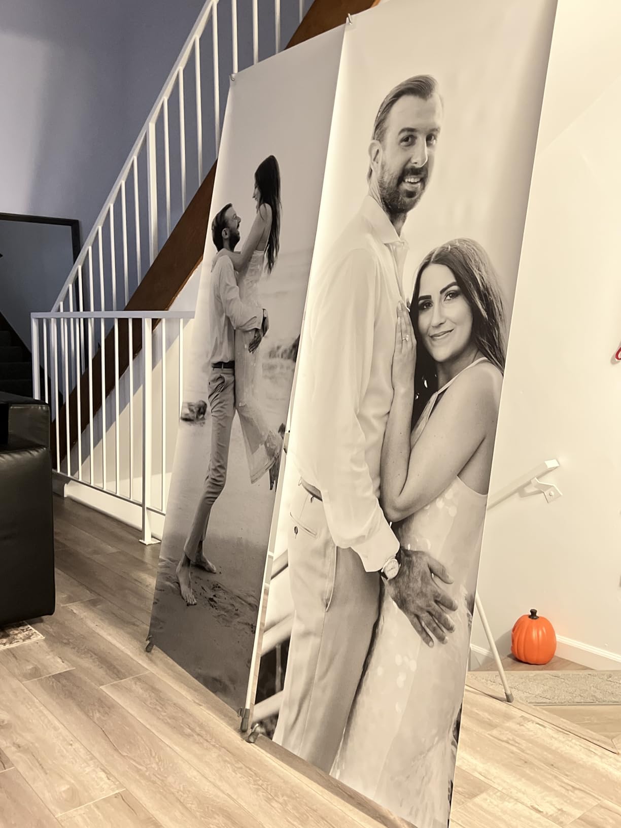 X Banner Stand Adjustable Fit Banner 24 x 63 to 32 x 78 Inch, Portable Travel Bag, Bigger, More Adaptable Advertising, Stores, Tradeshow, Restaurant, Event, Birthday & Party (1 PACK) customer photo 2