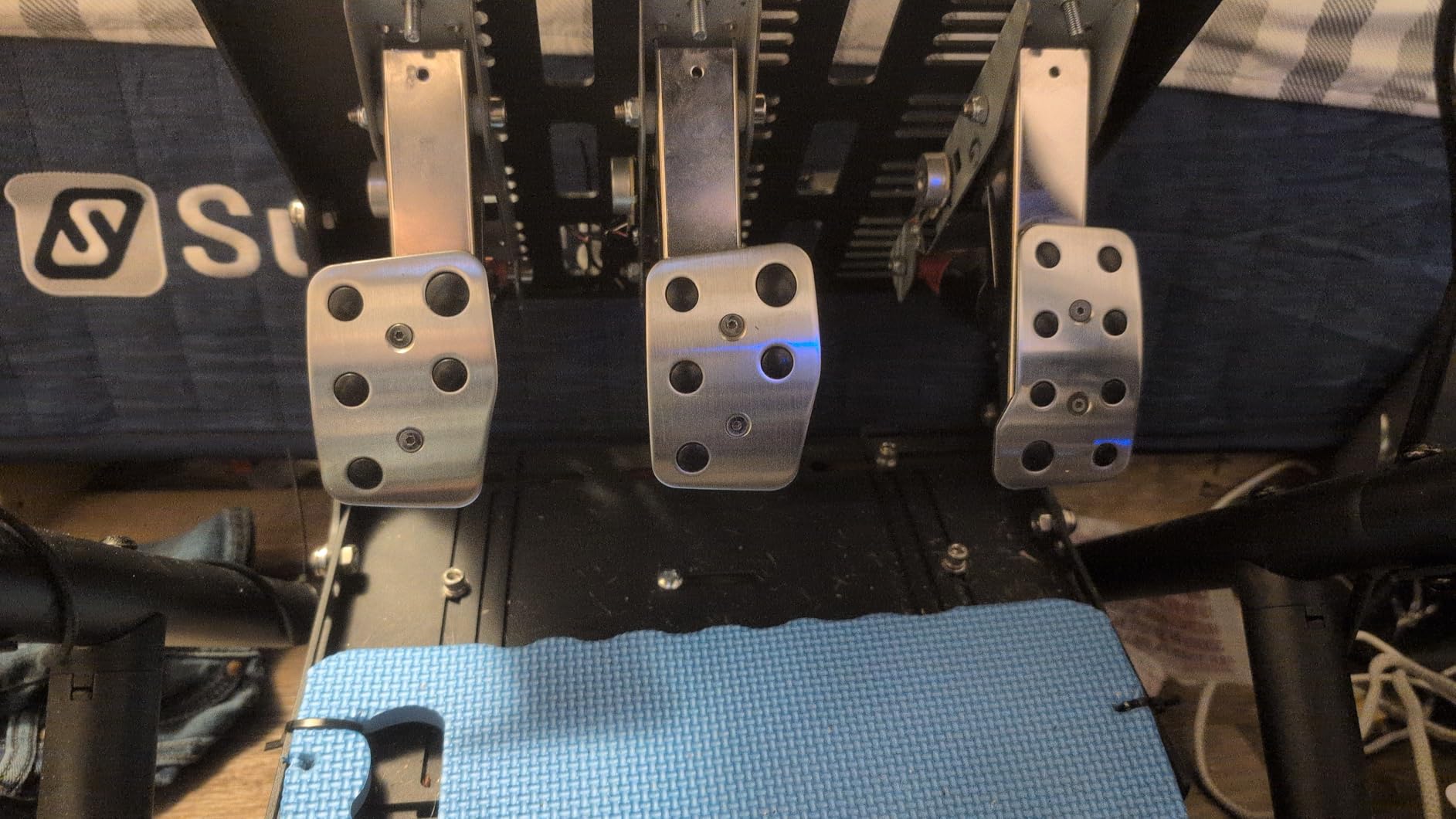 Sim Racing Inverted Pedals Kit - Suitable for Logitech G PRO/G923/G920/G29/G27/G25 (Logitech Pedals Not Included) customer photo 2
