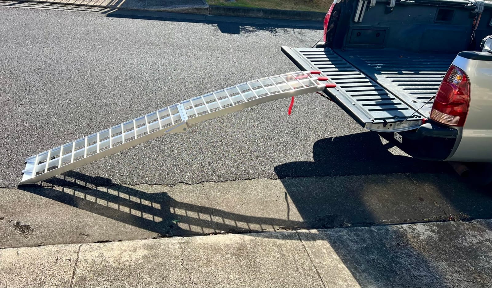 1840lb Capacity Aluminum Folding Loading Ramps customer photo 1