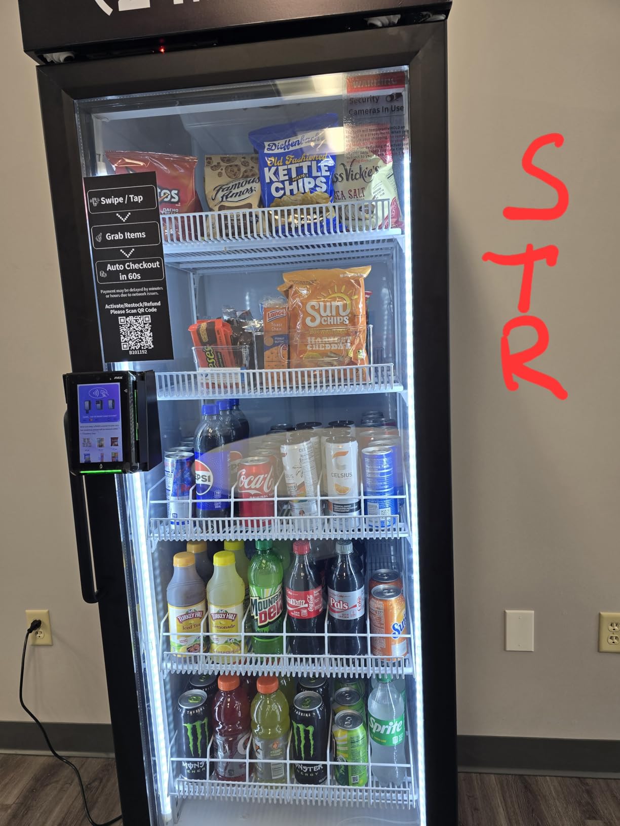 HAHA Smart Vending Machine, Commercial Refrigerated & Freezer Vending Machine with Touch Card Reader, Cashless Self-Service for Ice Cream, Frozen Food, Drinks customer photo 1