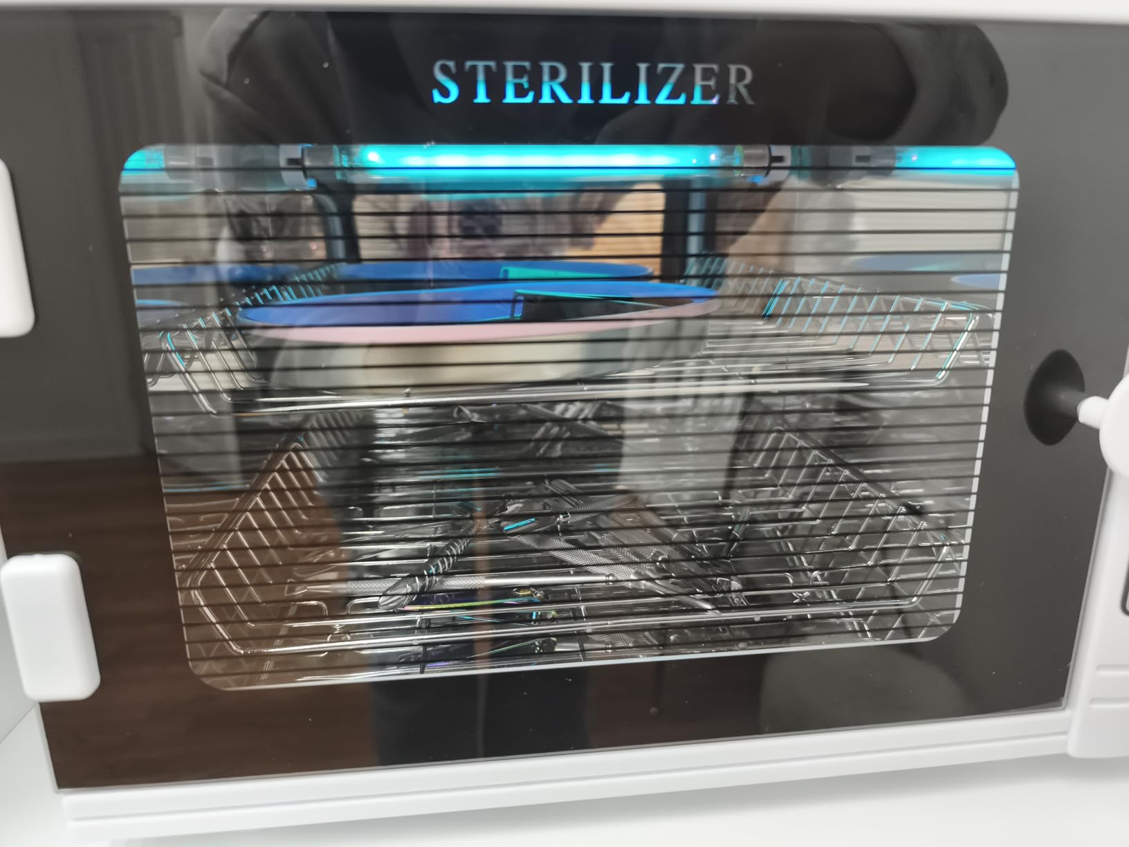 Nail Tool Sterilizers UV 12L Lighting Autoclave Machine for Labs, Salons & Home customer photo 2
