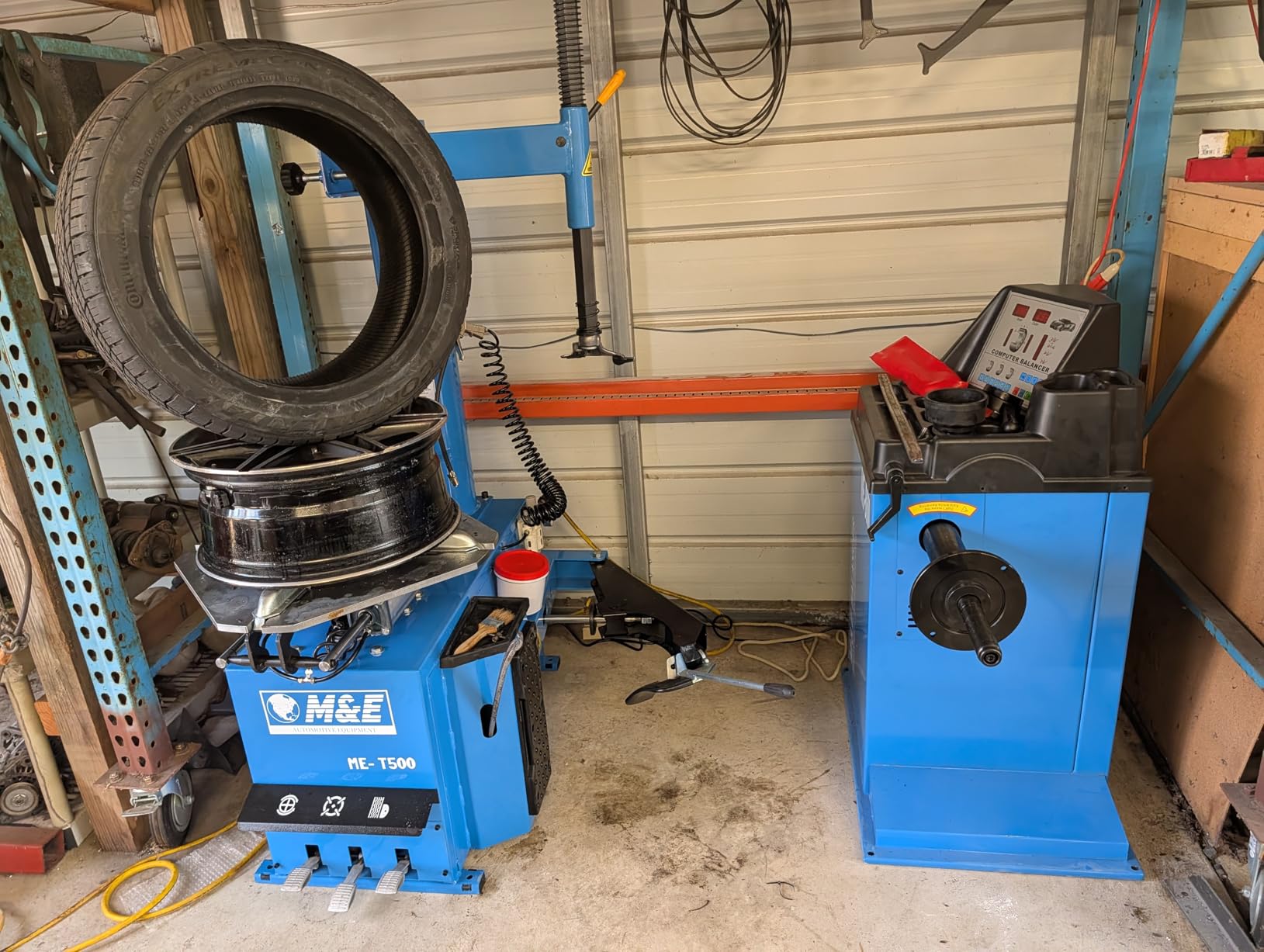 KATOOL ME 2.0HP Tire Machine and Balancer Combo 24