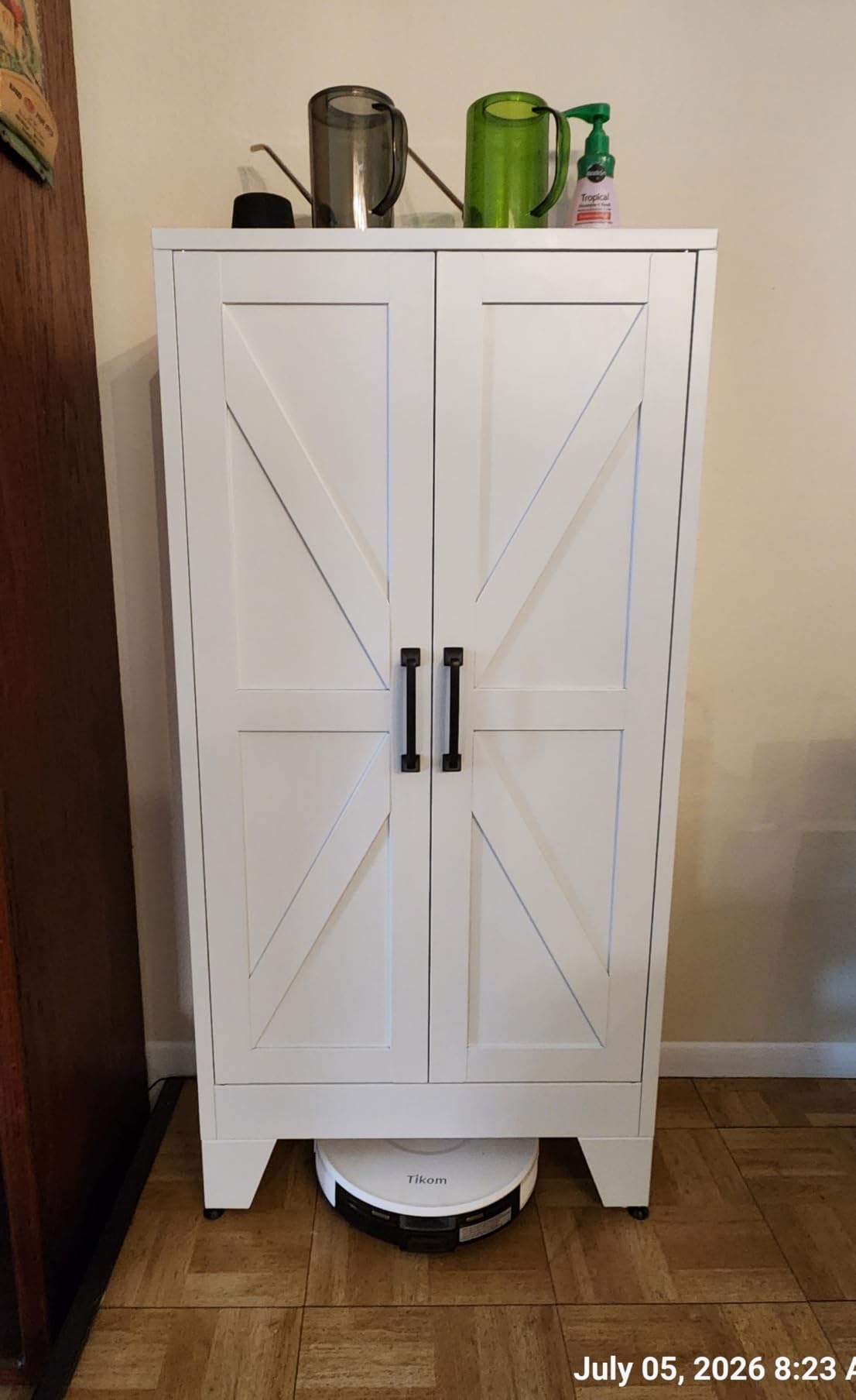 Yizosh Metal Pantry Cabinet, 75