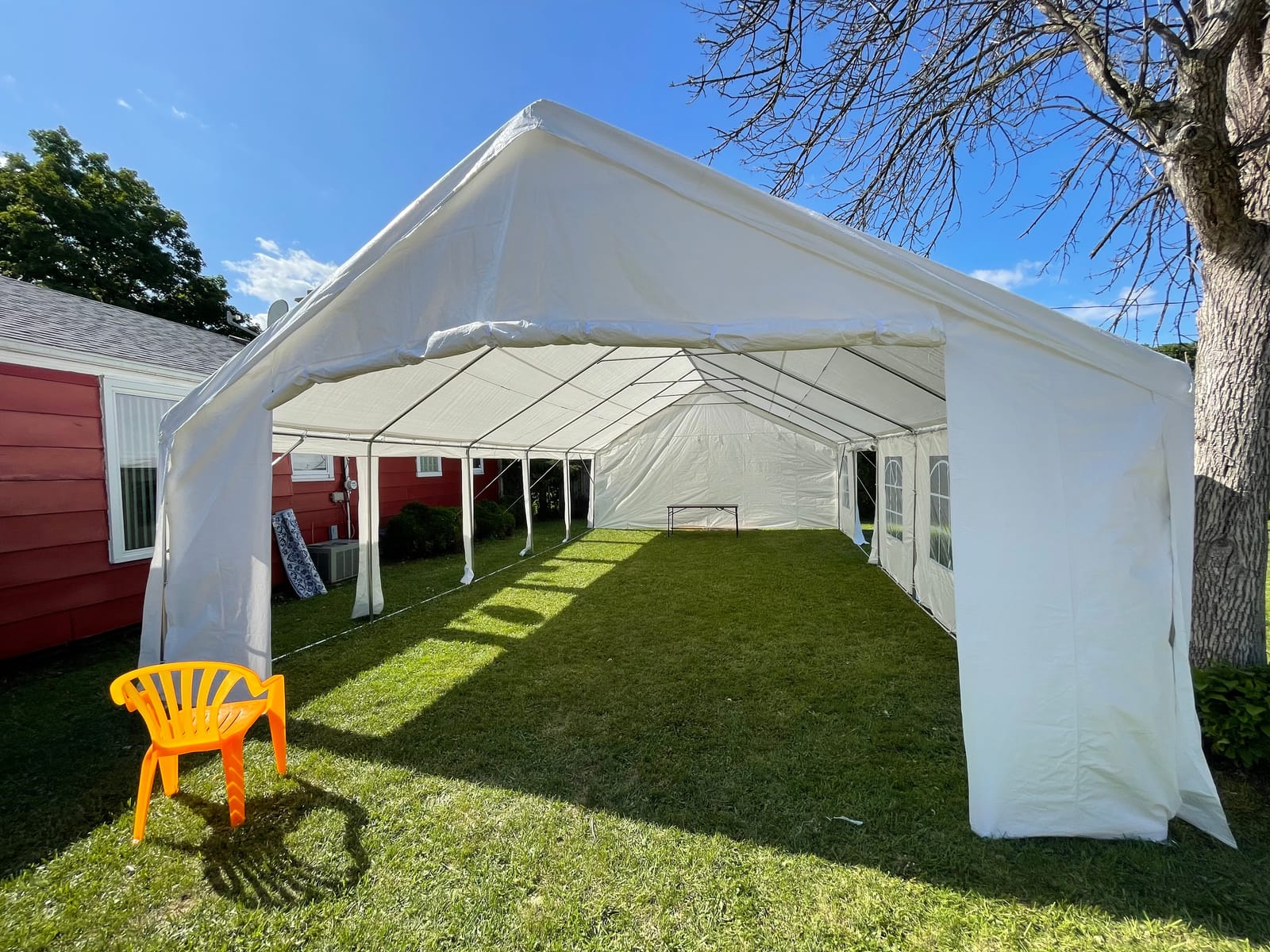 Quictent 20x30 Heavy Duty White Party Tent with Storage Bags | White Powder-Coated Galvanized Steel, Waterproof Outdoor Event Canopy with Removable Sidewalls for Wedding & Parties customer photo 2