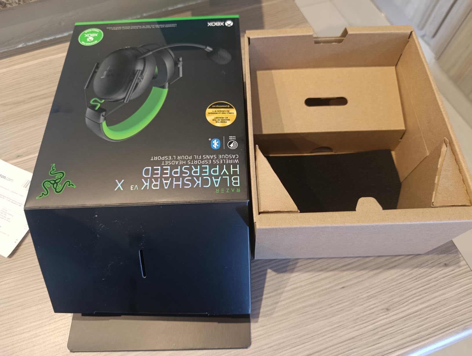 Razer BlackShark V3 X HyperSpeed Wireless Xbox Gaming Headset, Black | 50mm Drivers, Cardioid Mic, 2.4 GHz, Bluetooth, Works with PC, Mac, PS5, Nintendo Switch, Smartphone, 70 Hr Battery customer photo 2