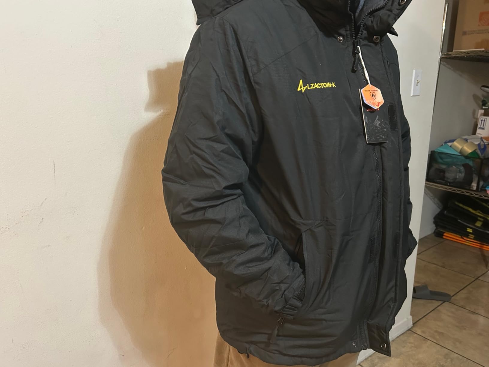 Mens Winter Coats Puffer Waterproof Ski Insulated Jacket | Warm Jacket, Down Parka, Snowboard Jacket, Heavy Jackets, Winter Parka, Windproof Coat, Hiking, Camping, Working customer photo 1