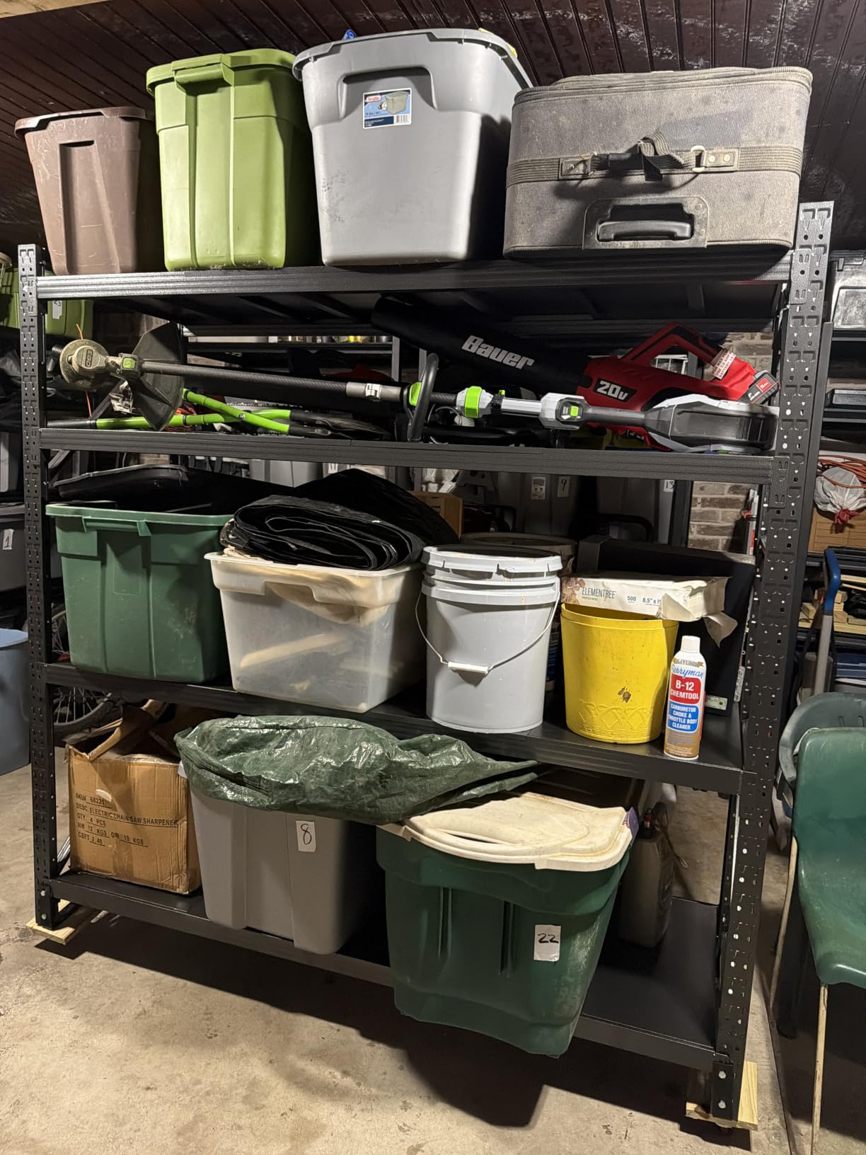6000LBS Heavy Duty Garage Shelving Units, 79