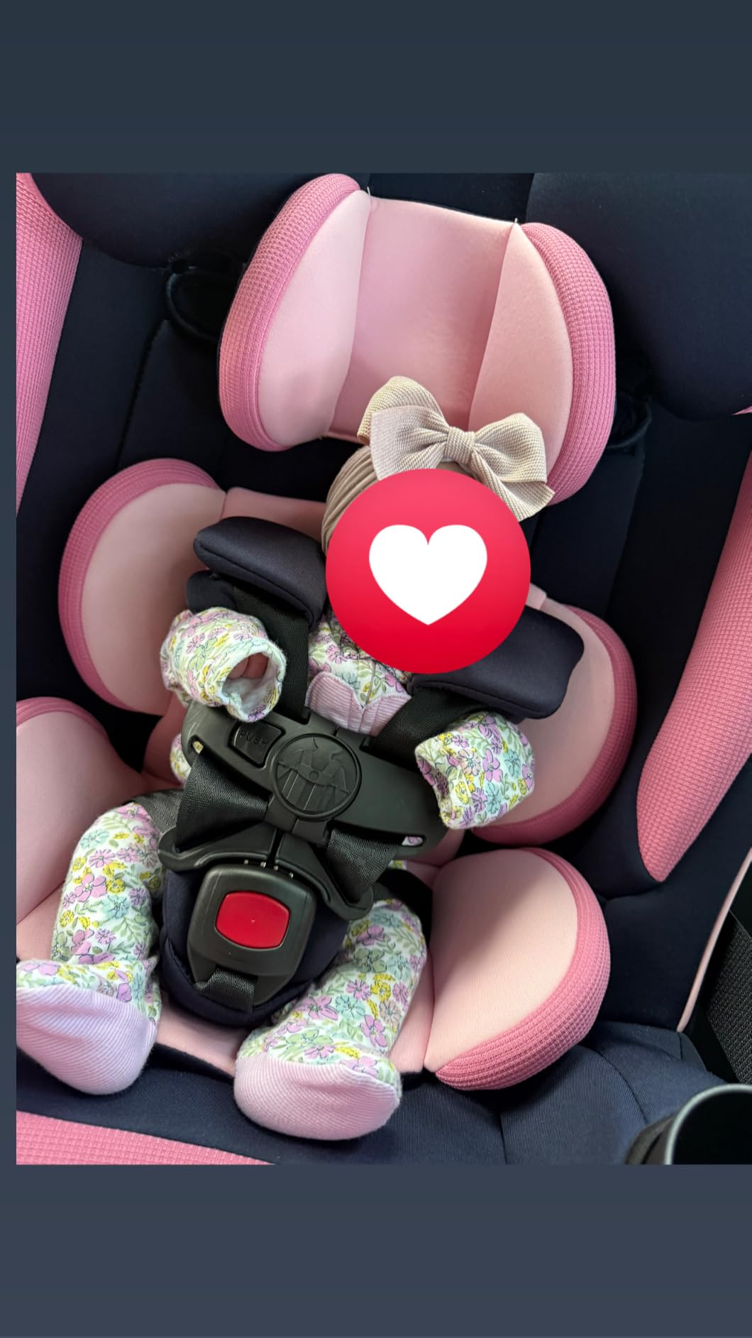 Safety 1st Grow and Go All-in-One Convertible Car Seat, Rear Facing, 5-40 lbs, Forward Facing (30-65 lbs), High Back Booster Seat 40-100 pounds, Alaskan Blue customer photo 2