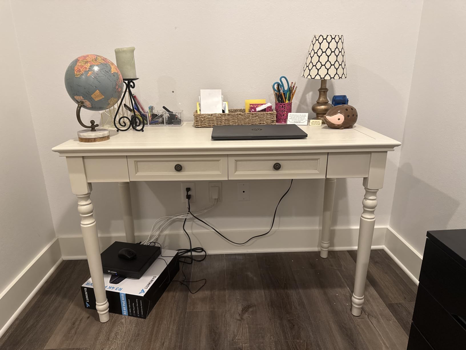 Walnut Writing Desks with Drawers, 47