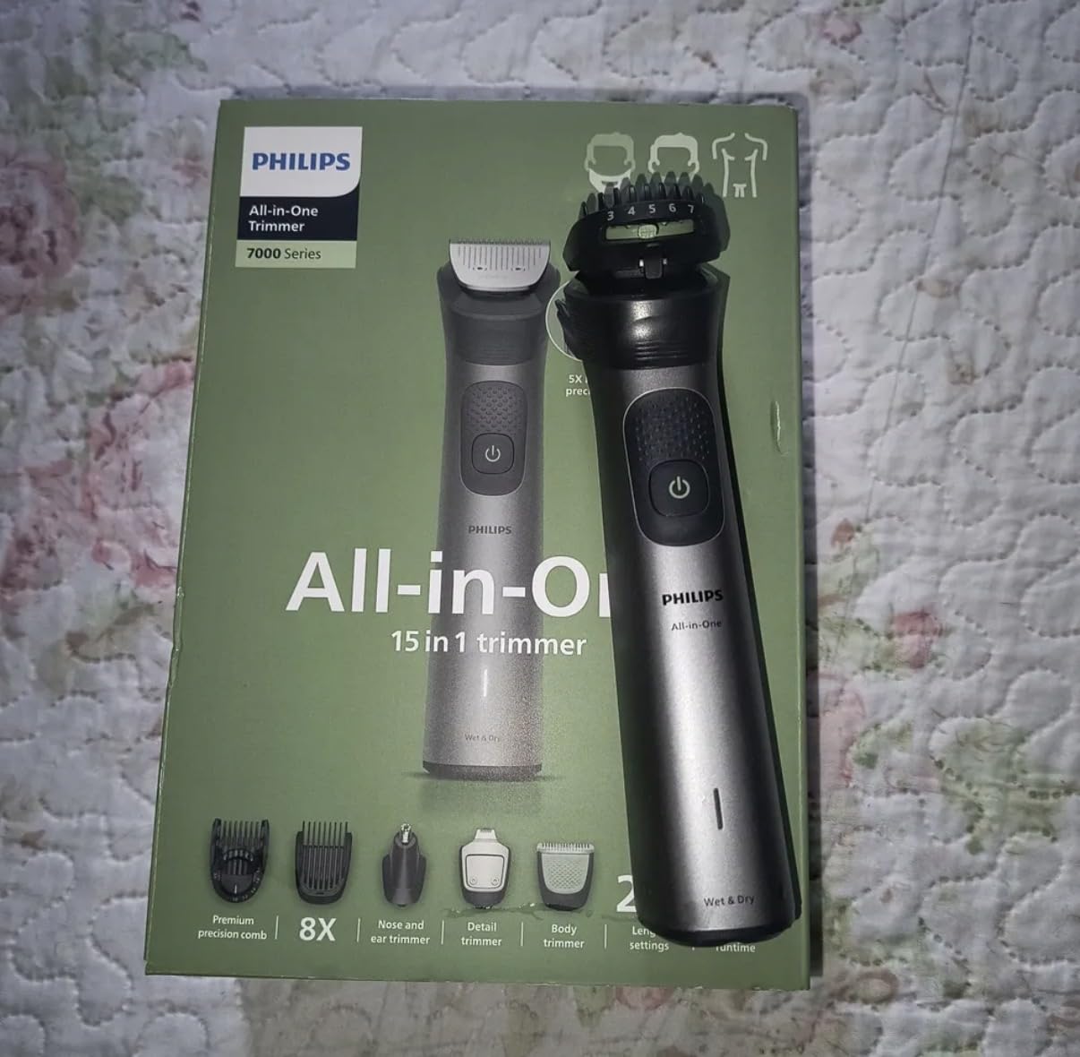 Philips Norelco All-in-One 3000 Series 13 in 1 Trimmer, Beard Styler & Men's Hair Clipper, 9 Length Settings & Self-Sharpening Skin-Friendly Blades, MG3919/50 customer photo 1