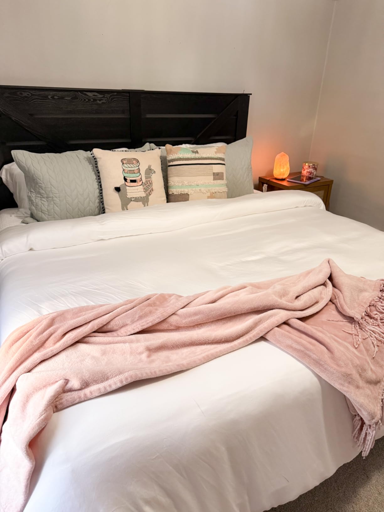 Bare Home 100% Rayon Made from Bamboo Duvet Cover Set (Queen, Grey) | 100% Rayon Made from Bamboo, Luxury Look, Cooling, Breathable, Easy Fit customer photo 1