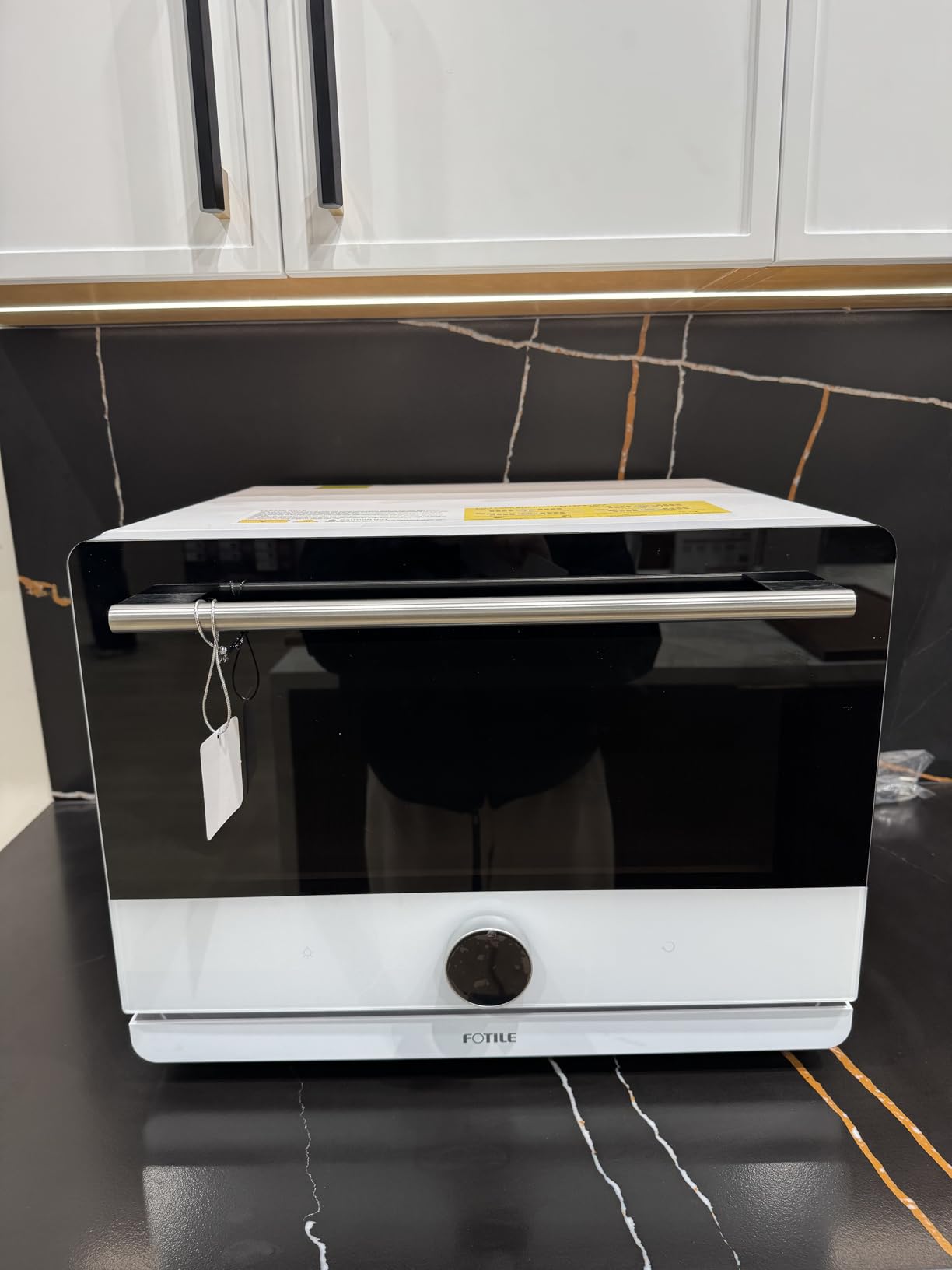 FOTILE HYZK32-E3-B ChefCubii 1.1 cu. ft. 4-in-1 Combi-Steam Oven with Steam-Bake, Air Fry, Convection, Dehydrator Functions, and 50 Preset Menus, Black customer photo 2