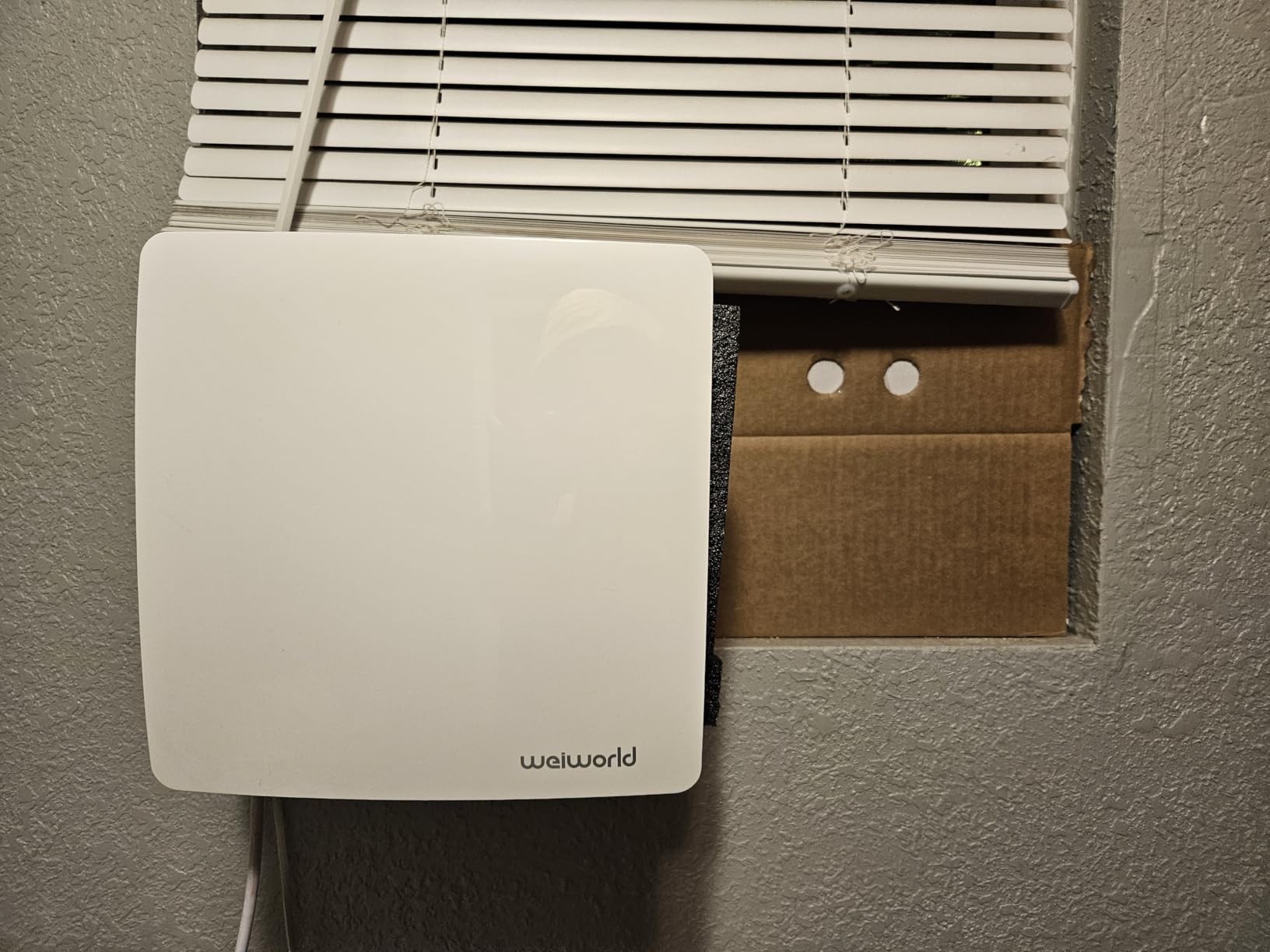 Heat Recovery Ventilator with Ceramic Heat Exchanger, Wall-Mounted Fresh Air System with WiFi/Remote Control for Home, Attic, Garage - Supply, Exhaust & Recirculation Ventilation Fan customer photo 1