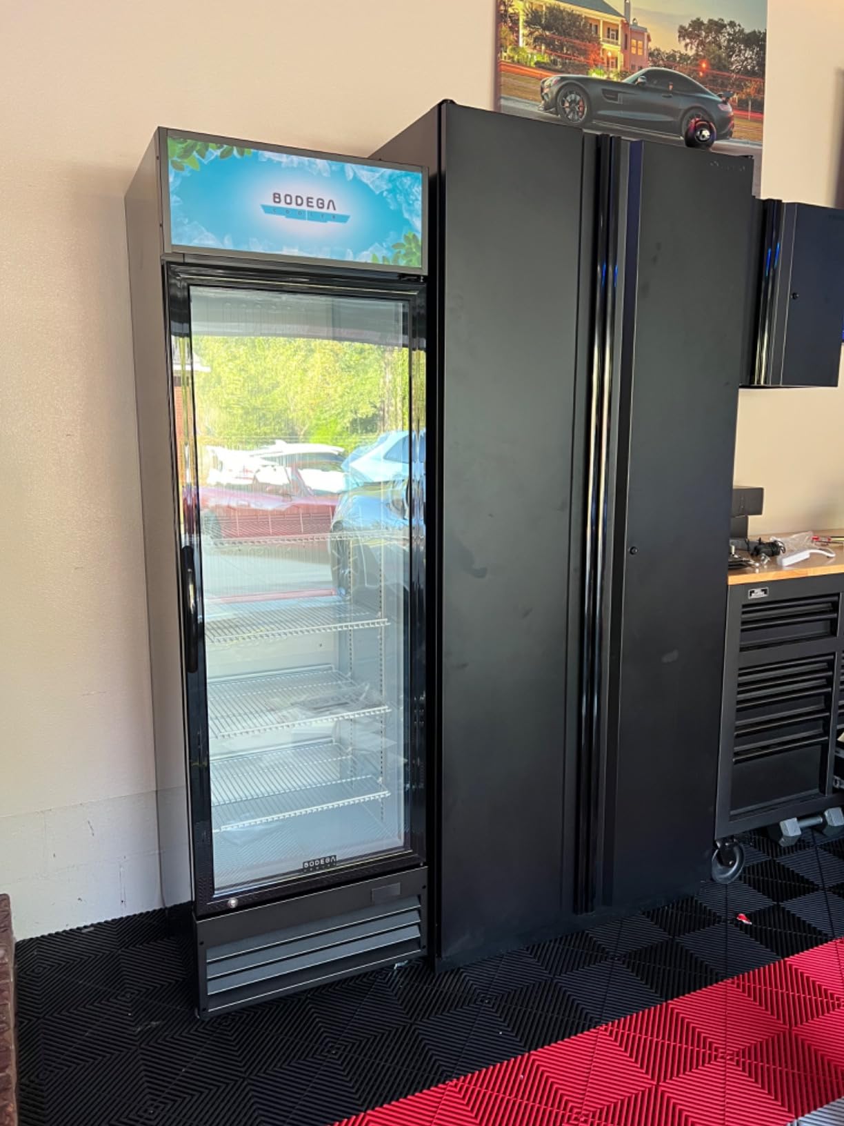 BODEGA 10 Cu.Ft Commercial Beverage Refrigerator with Interior LED | 240 Cans & 120 Bottles Display Refrigerator, 7-Level Quiet Cooling, Auto Defog Tempered Glass Door for Store, Bar, Office customer photo 2