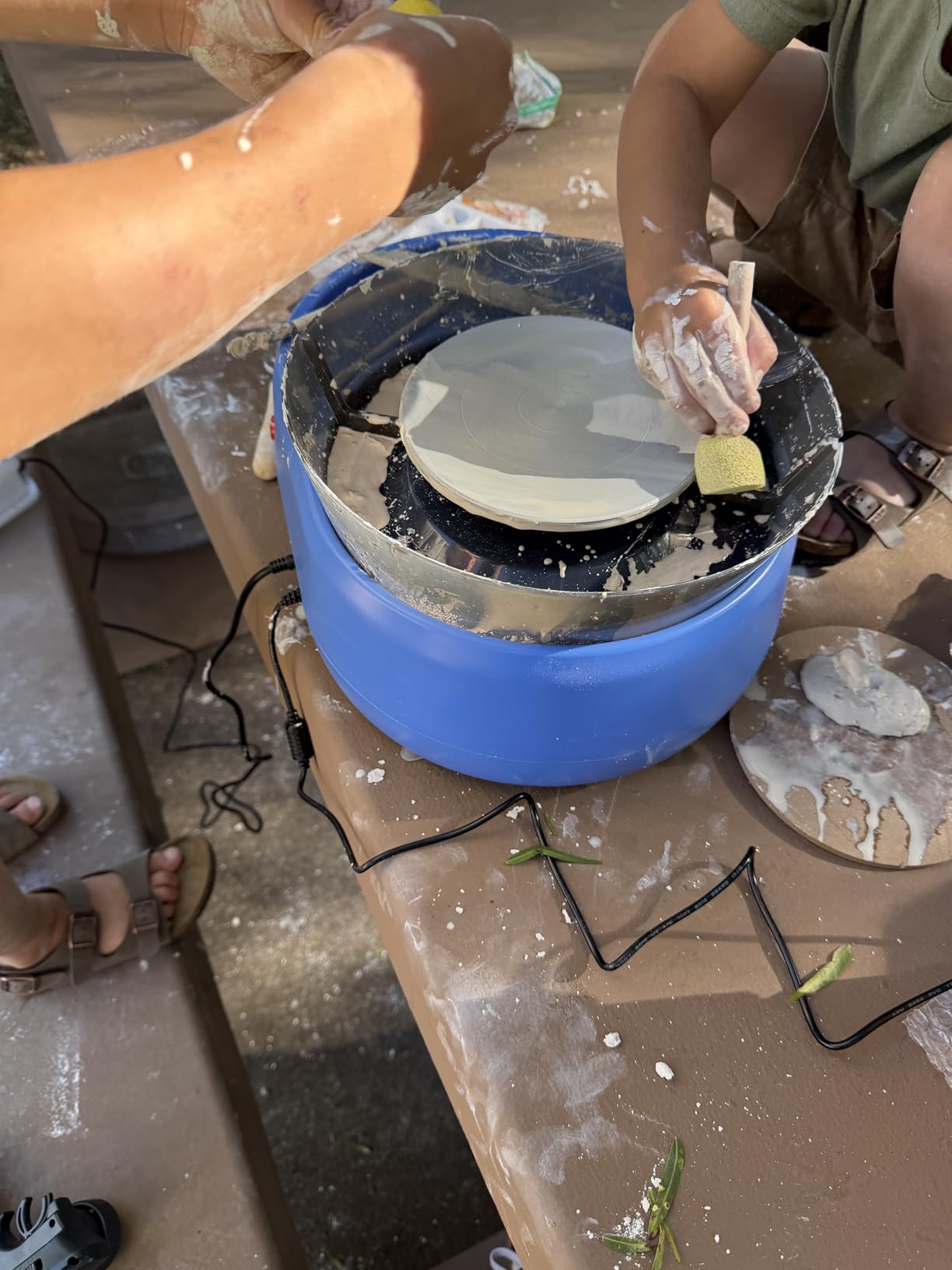 Pottery Wheel for Beginners - Upgraded Pottery Wheel with 6