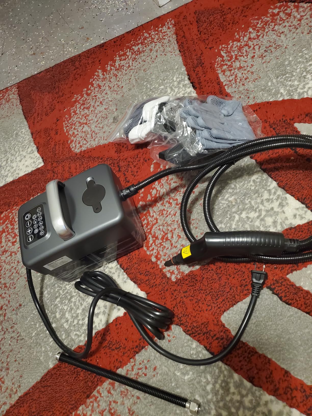Steam Cleaner for Home - 1600ML Water Tank, 2500W, 45PSI, 250°F customer photo 2