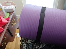 BalanceFrom Yoga Mat, 1-Inch Extra Thick High Density Exercise Mat with Carrying Strap customer photo 1