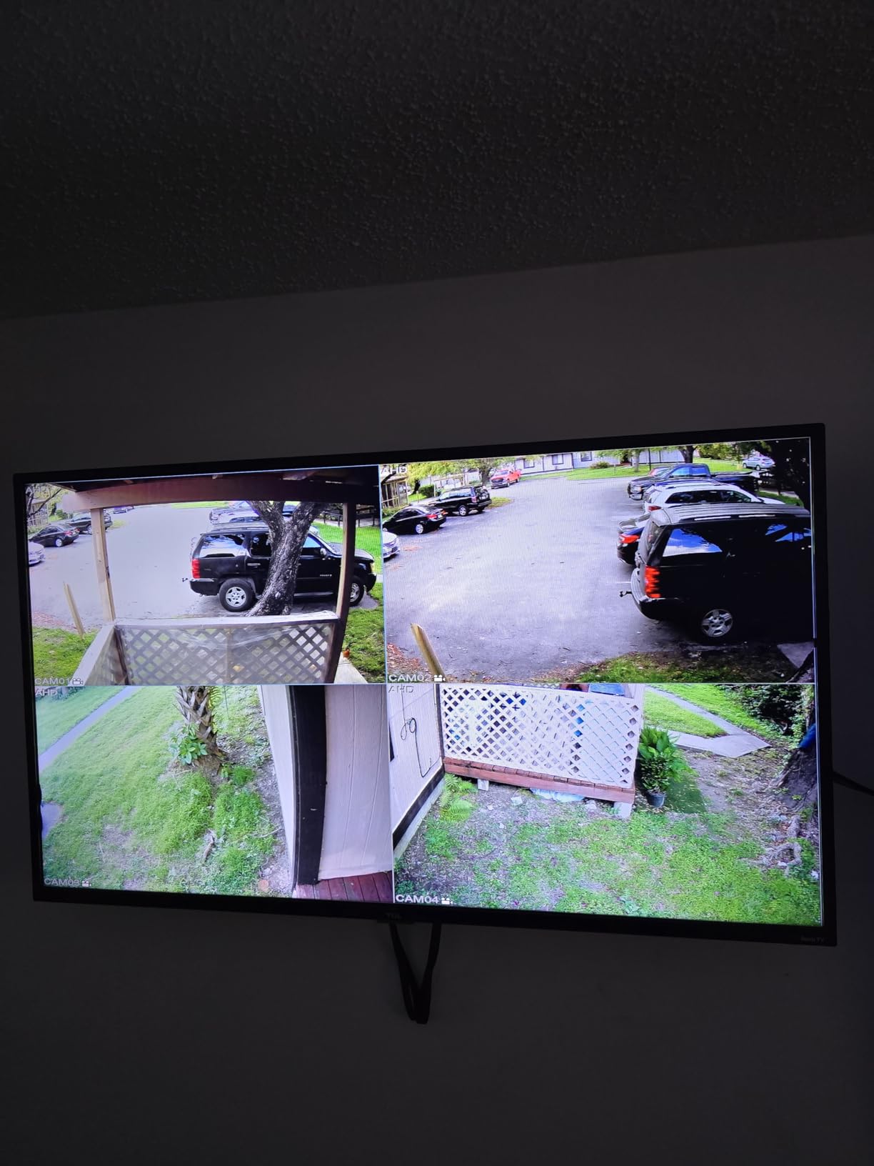 4CH 1080P Wired Security Camera System, AIWIXEN CCTV DVR with 512GB Hard Drive, 4 x Home Surveillance IP68 Waterproof Security Cameras with Human Vehicle Detection, Remote Access, 24-7 Recording customer photo 1