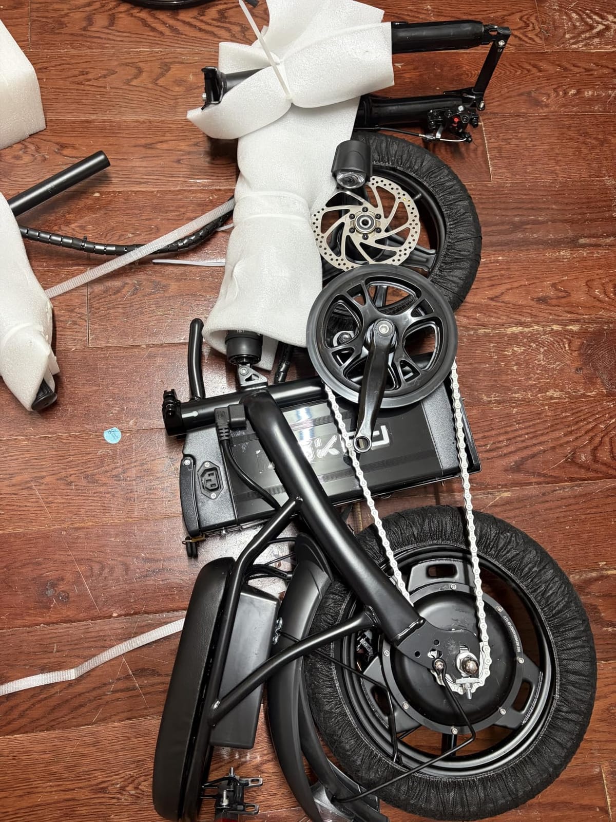 Foldable Electric Bike for Adults and Teens, 14