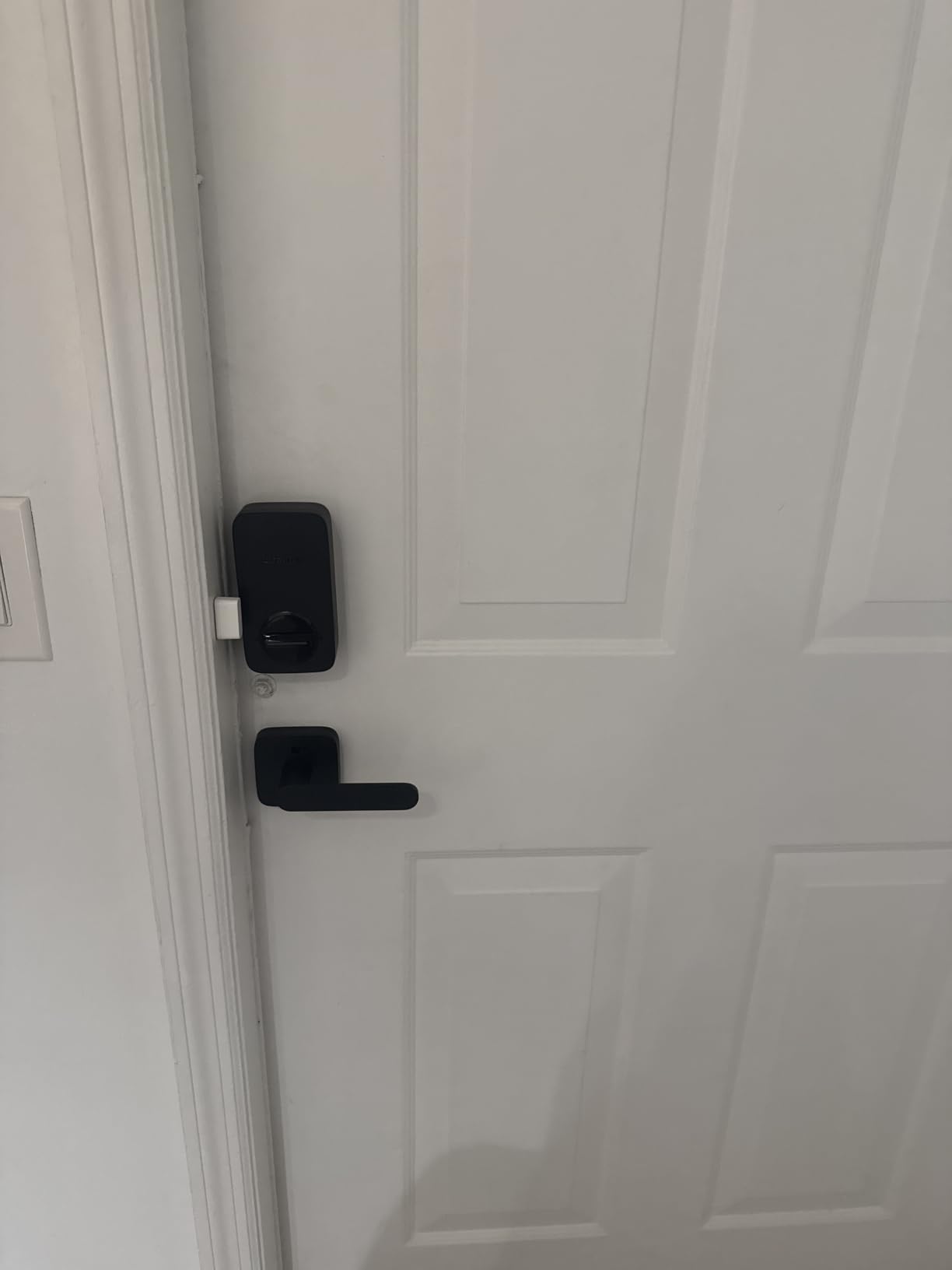ULTRALOQ Bolt Fingerprint WiFi Smart Lock with Door Sensor, Remote Access | Works with Apple Home, Alexa, Google, SmartThings, Built-in WiFi Keypad Deadbolt, Auto Unlock & Lock, 10-month Battery, BHMA customer photo 2