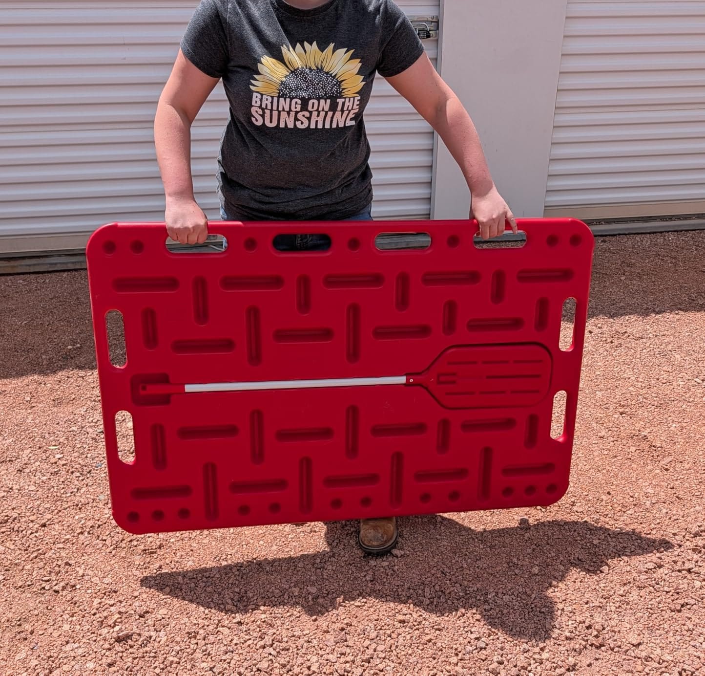 Pig Sorting Board w/Sorting Stick Paddle - Livestock Sorting Panel - Cattle Panel, Hog Panels, Mini Pig, Baby Goat Supplies - Show Pig Supplies Livestock - Farm Equipment - Medium 38