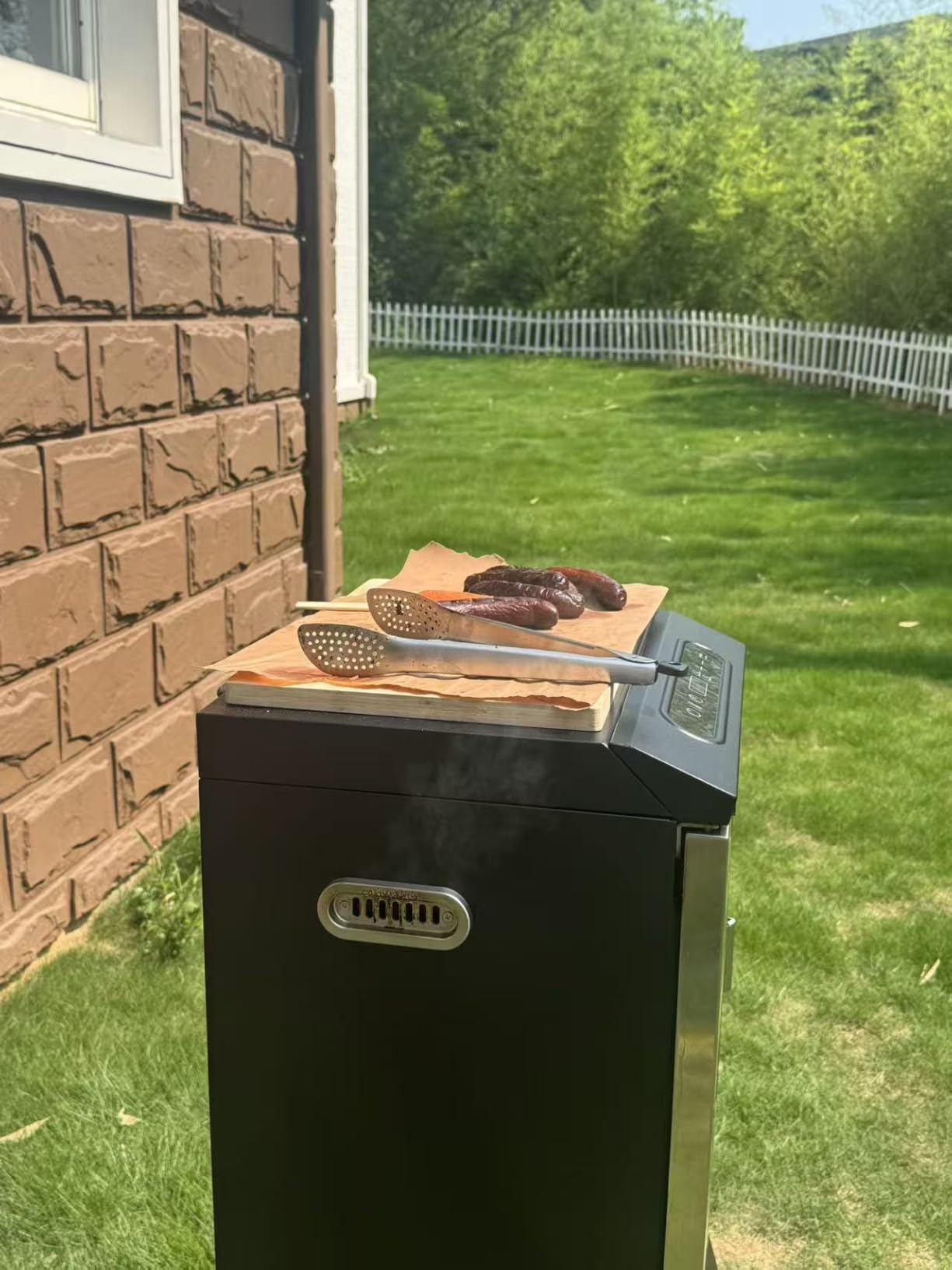 1500W Electric Smoker for Outdoor, 30