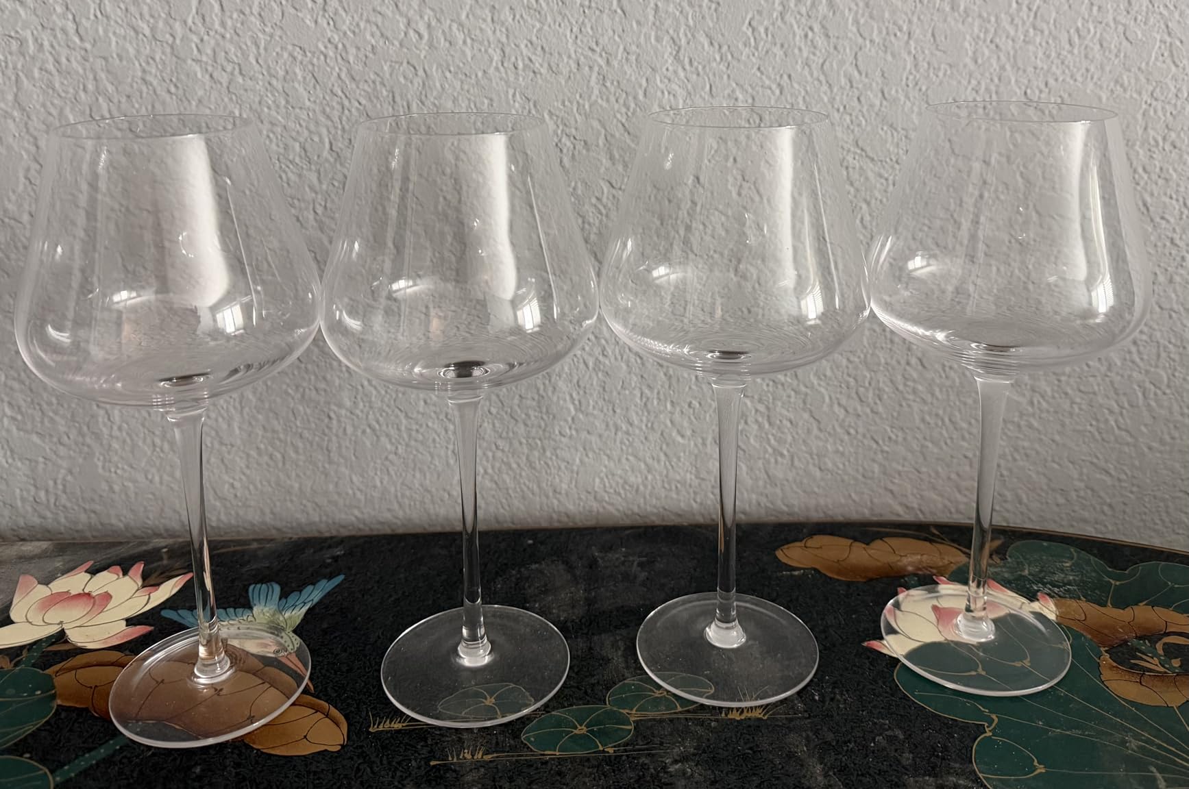 Crystal Wine Glasses Set of 4, Hand Blown, 18OZ Large Bowl for Red Wine customer photo 2