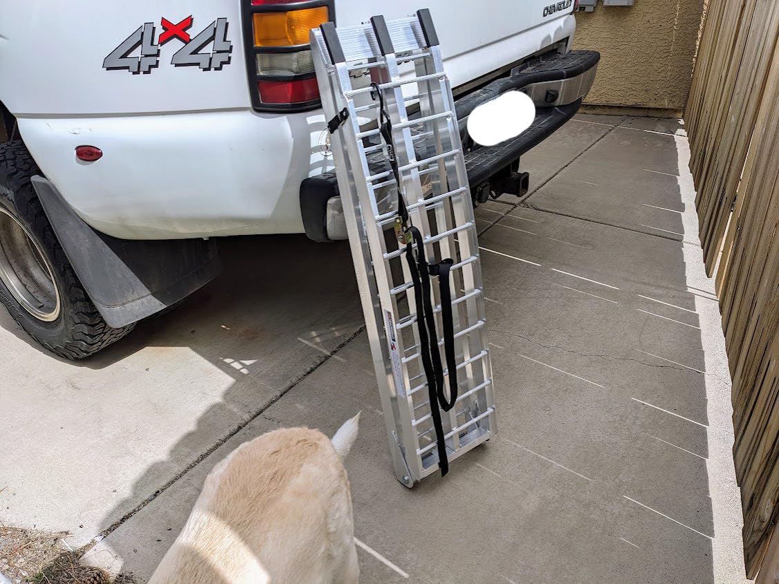 7.5FT Aluminum Loading Ramps, 1800 lbs Max Capacity customer photo 2