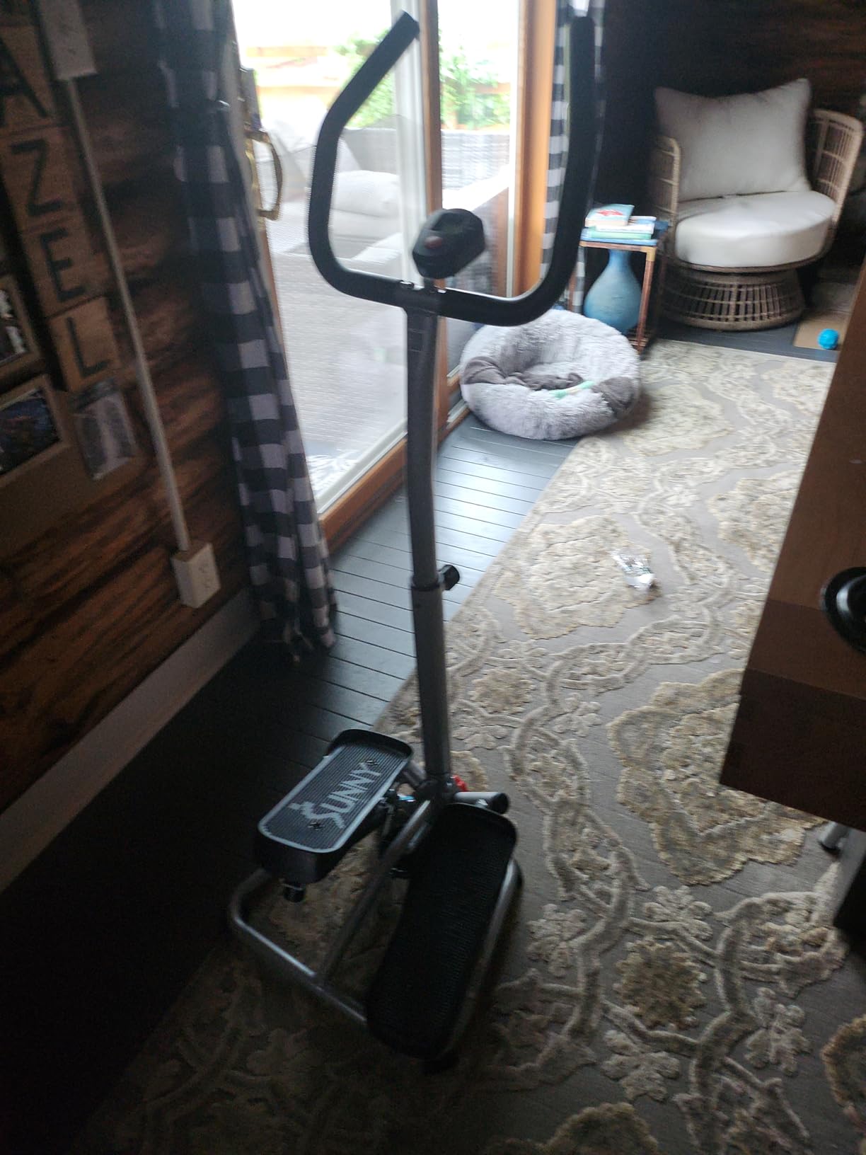 Sunny Health & Fitness Climbing Stair Stepper for Home Gym | SunnyFit App Connection, Long Stride Length, Home Gym Exercise, Compact Foldable, Leg and Glute Training customer photo 2